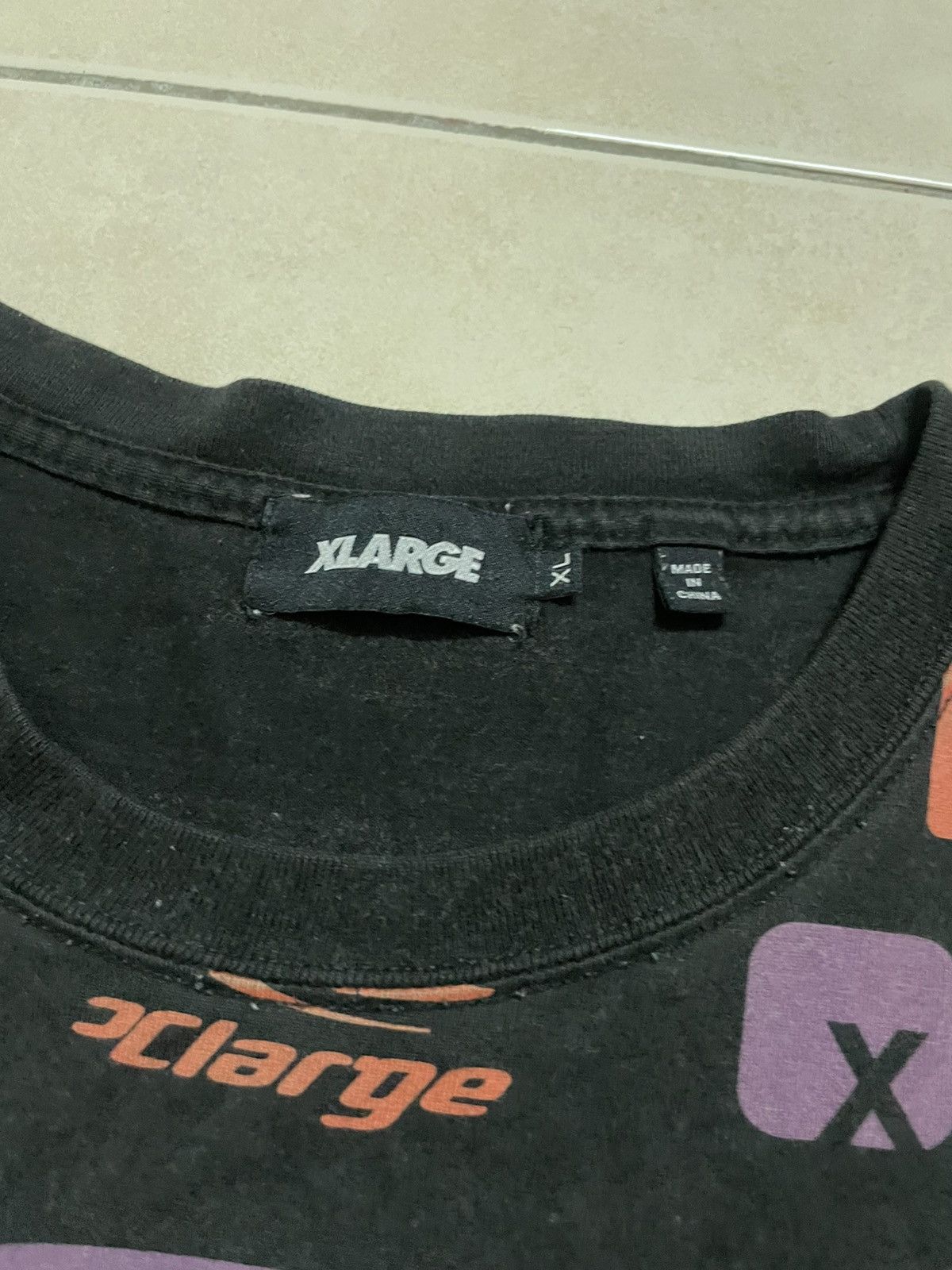 X-LARGE X Large All Over Print Tshirt Size US XL / EU 56 / 4 - 6 Thumbnail