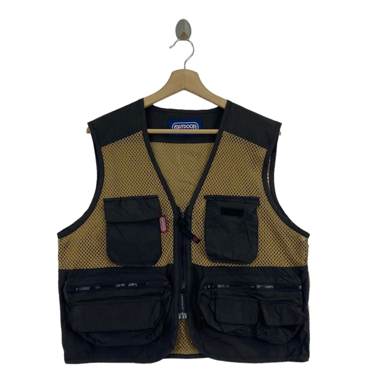 image of Vintage 90's Outdoor Product Outdoor Hiking Fishing Tactical in Brown, Men's (Size Large)
