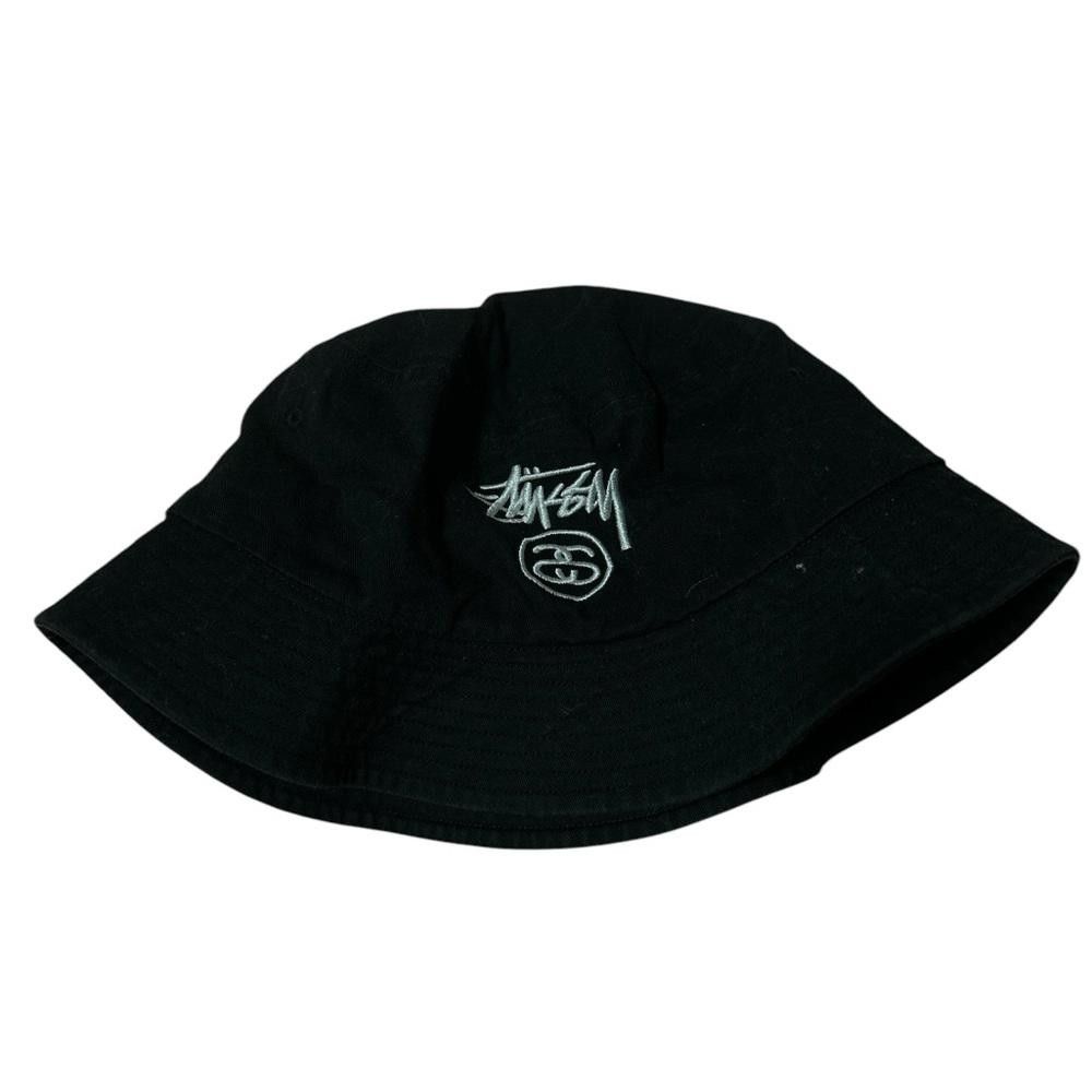 Designer Stüssy Black Bucket Hat Size ONE SIZE - 2 Thumbnail