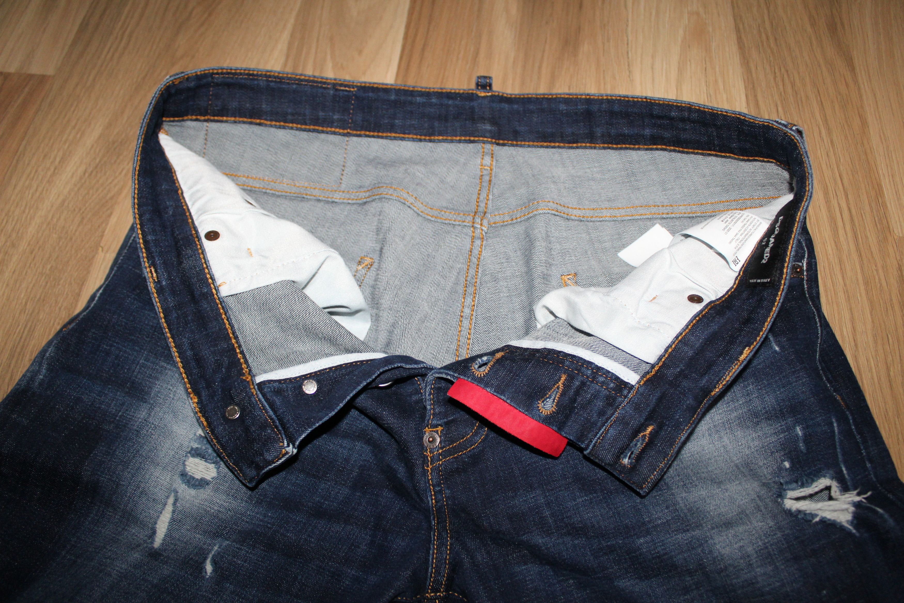 Dsquared2 Dsquared2 Jeans Distressed Look Denim Size 52 Blue Size US 36 / EU 52 - 5 Thumbnail