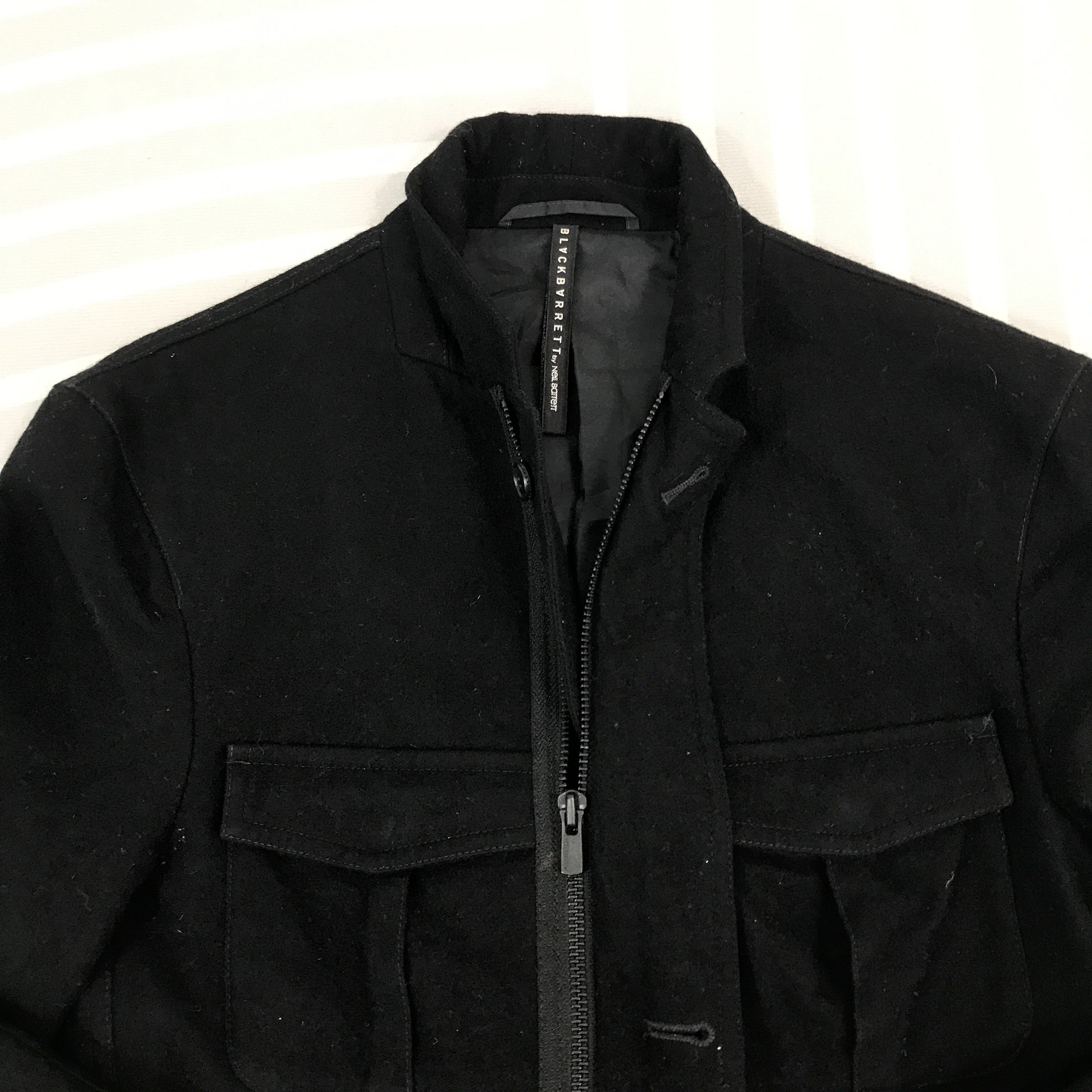 Black Barrett × Neil Barrett Black Barrett by Neil Barrett Wool Jacket Size US S / EU 44-46 / 1 - 8 Thumbnail