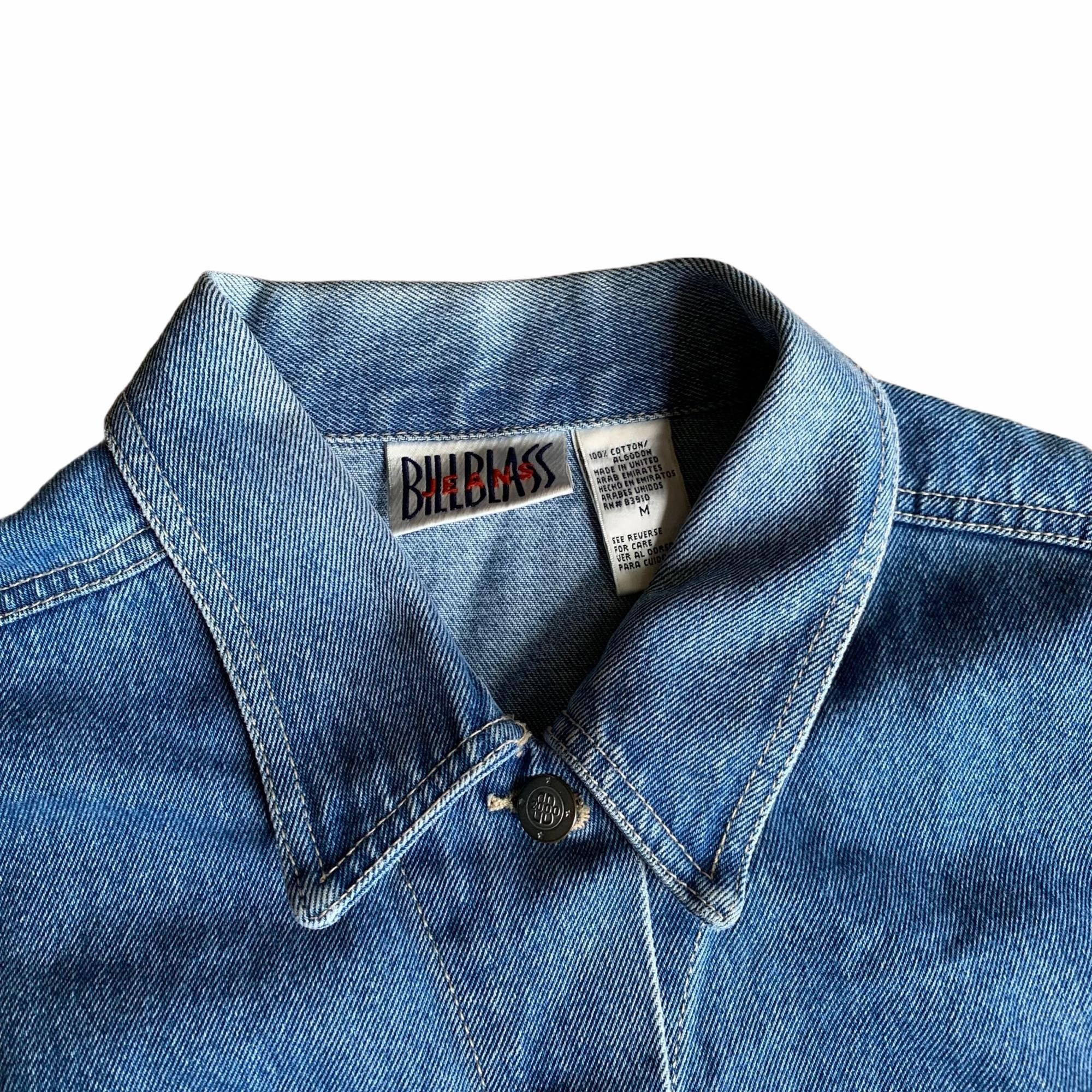 Bill Blass Vintage Bill Blass Medium Wash Denim Jacket M Size US M / EU 48-50 / 2 - 3 Thumbnail
