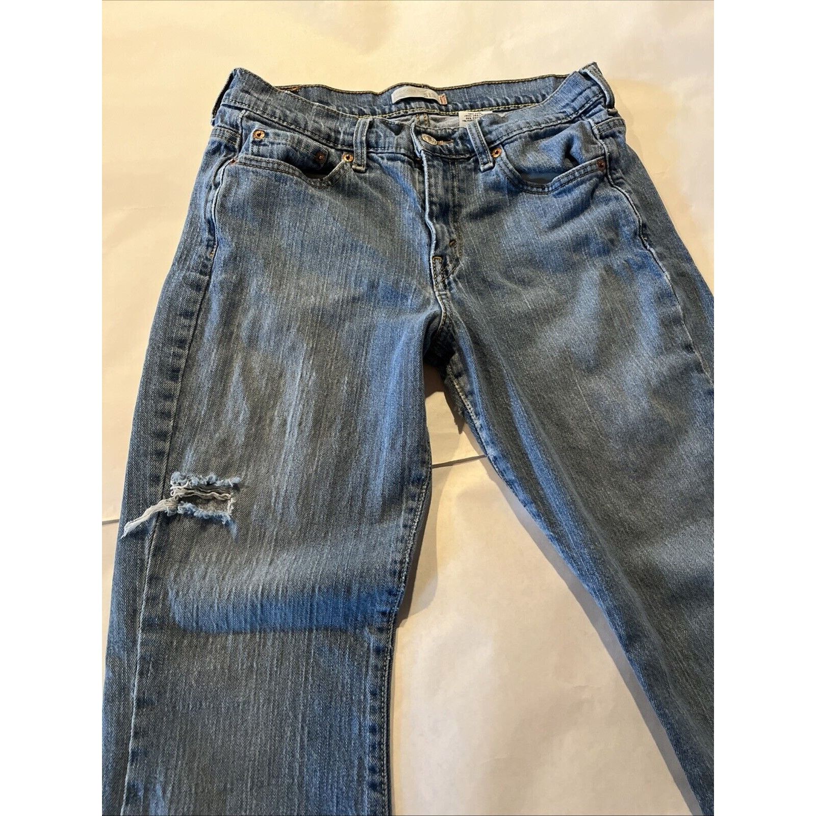 Levi's Levi's 515 Women's Jeans Blue Size 10 29x30 Bootcut Stretch Size 32" / US 10 / IT 46 - 6 Thumbnail