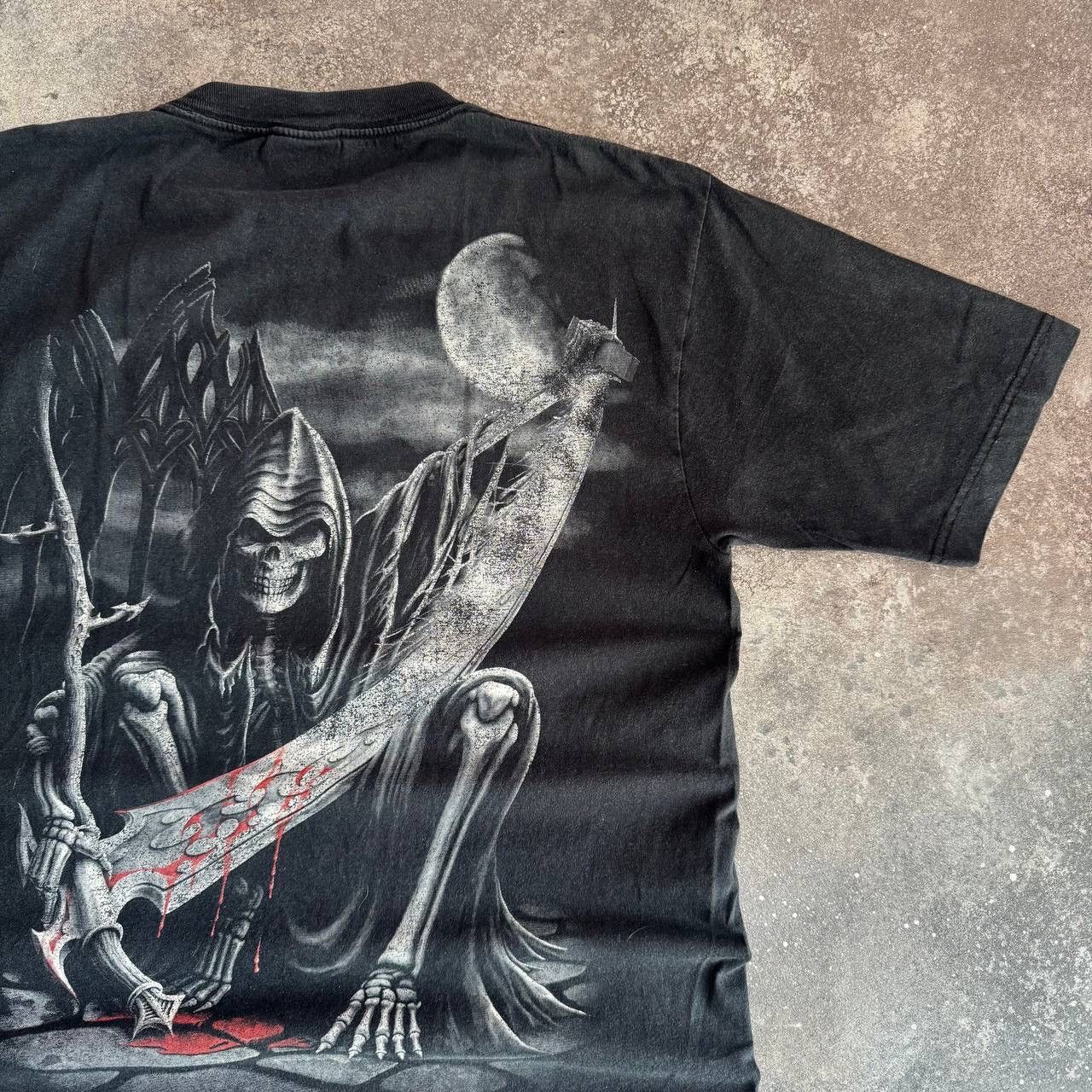 Vintage Spiral Direct Y2K Vintage Gothic Faded Cotton T-Shirt Size US L / EU 52-54 / 3 - 8 Thumbnail