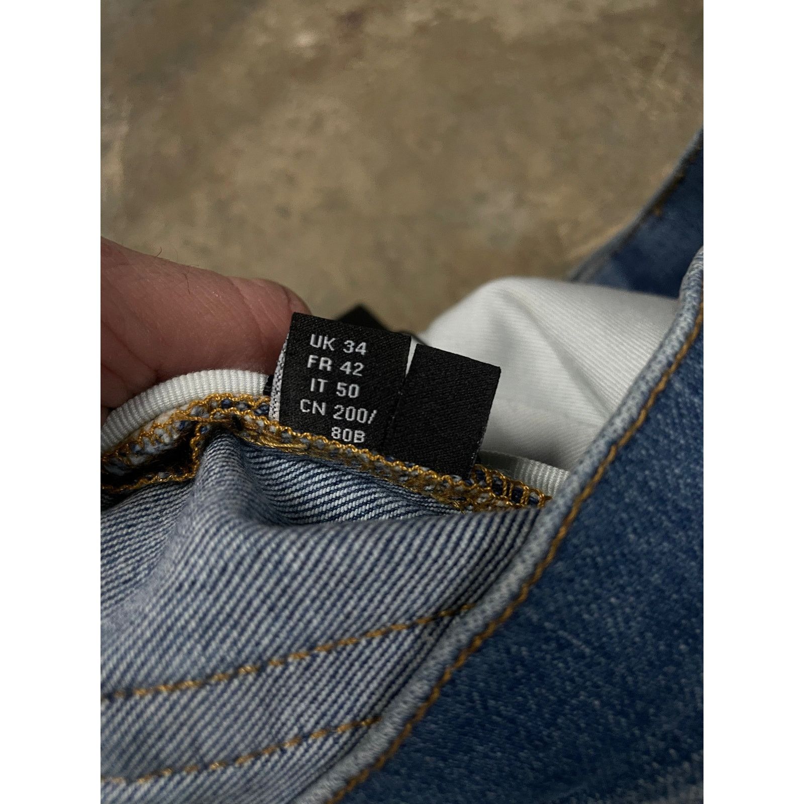 Amiri Amiri MX2 Indigo Used 34 Size US 34 / EU 50 - 5 Thumbnail