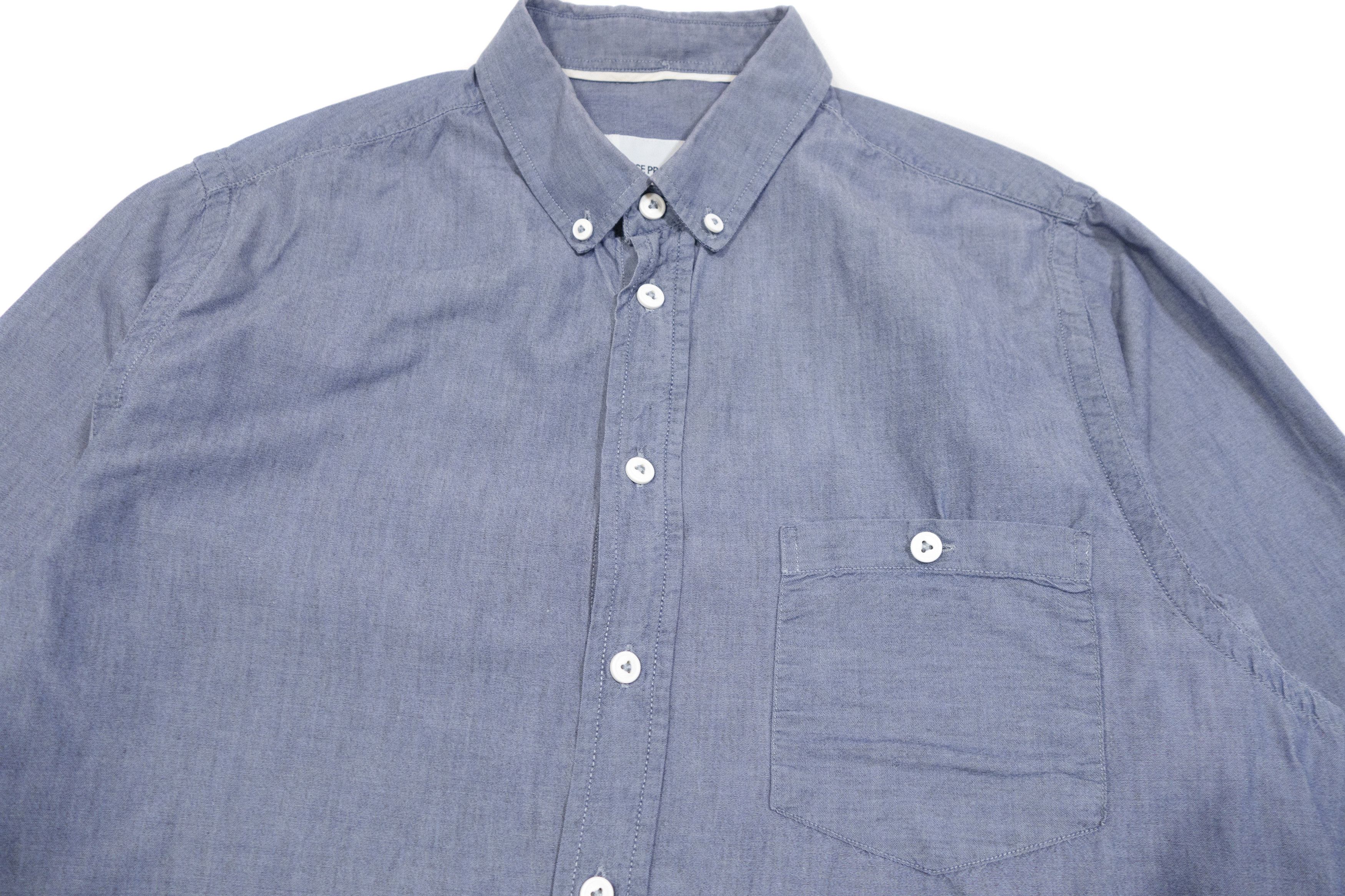 Norse Projects Anton Selvedge Pocket S11 Shirt Size US M / EU 48-50 / 2 - 3 Thumbnail