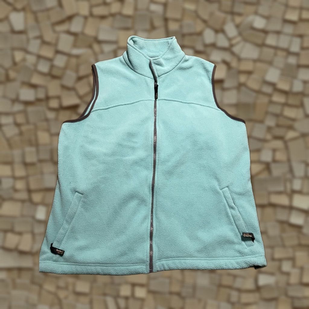 Vintage Guide Series Sweater Women's XL Blue Zip Up Vest Fleece Size XL / US 12-14 / IT 48-50 - 1 Thumbnail