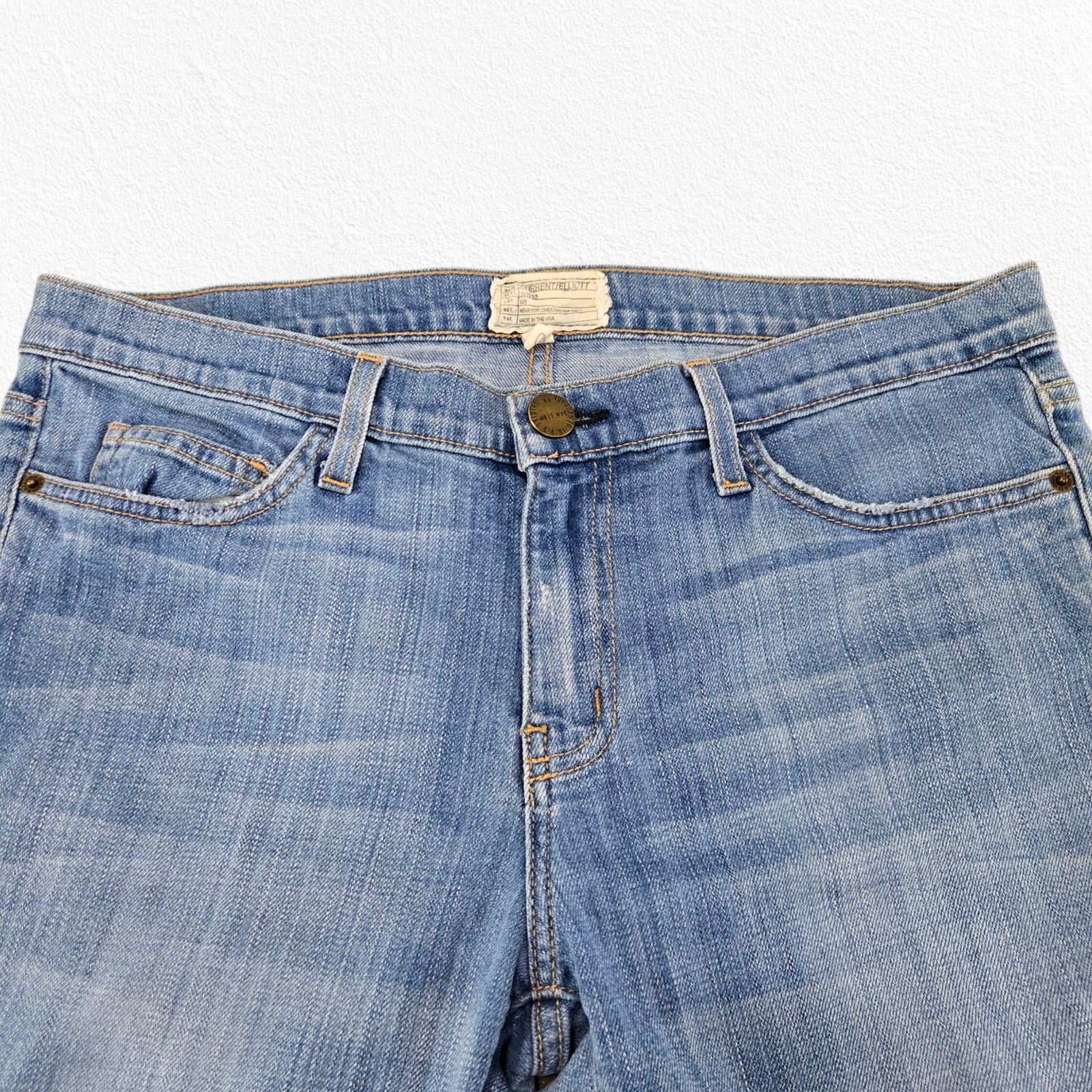 Current/Elliot Current/Elliott Stiletto Skinny Jeans Light Wash Size 31 Size 31" - 3 Thumbnail