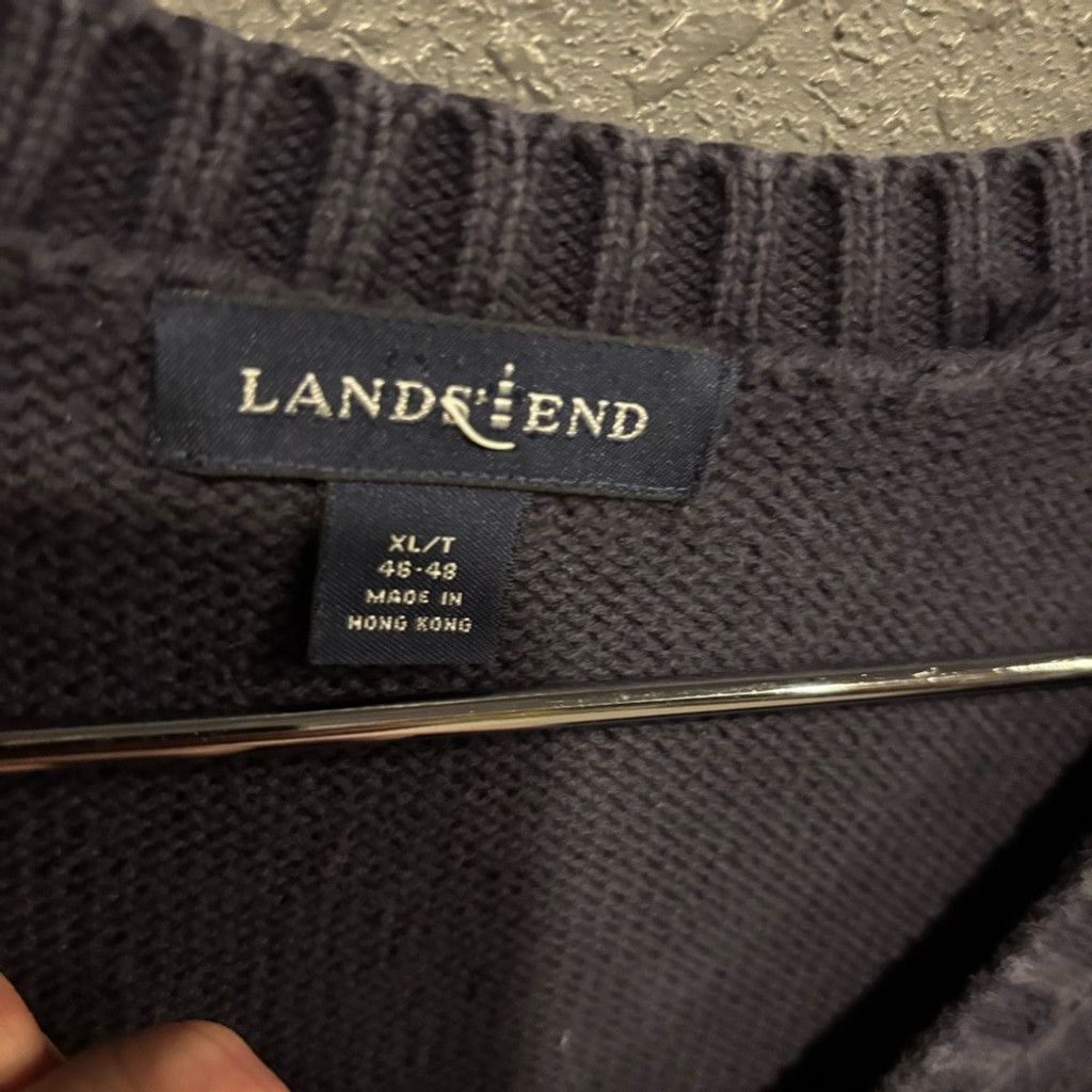 Lands' End Lands' End Men's Crew Neck Sweater Size US XL / EU 56 / 4 - 3 Thumbnail