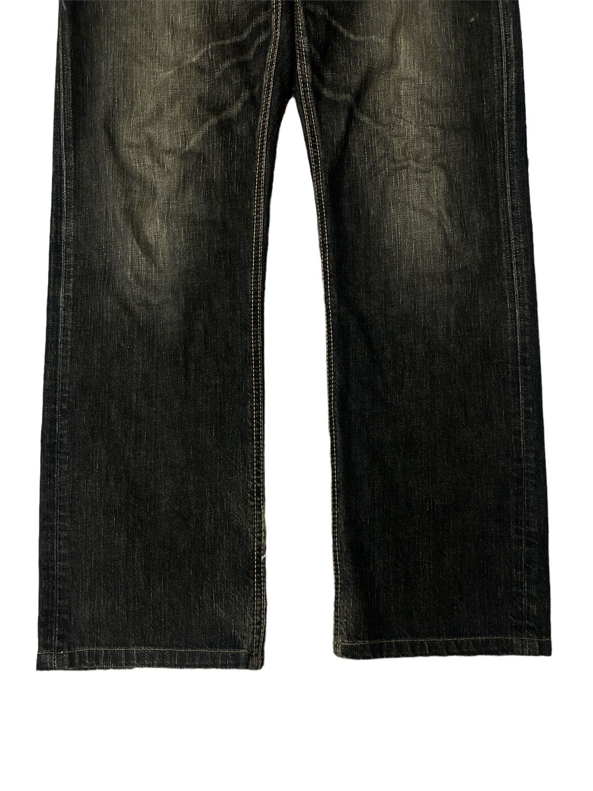 Japanese Brand × Vintage EXWIN 503 MADE IN JAPAN DISTRESSED DENIM PANT Size US 33 - 3 Thumbnail