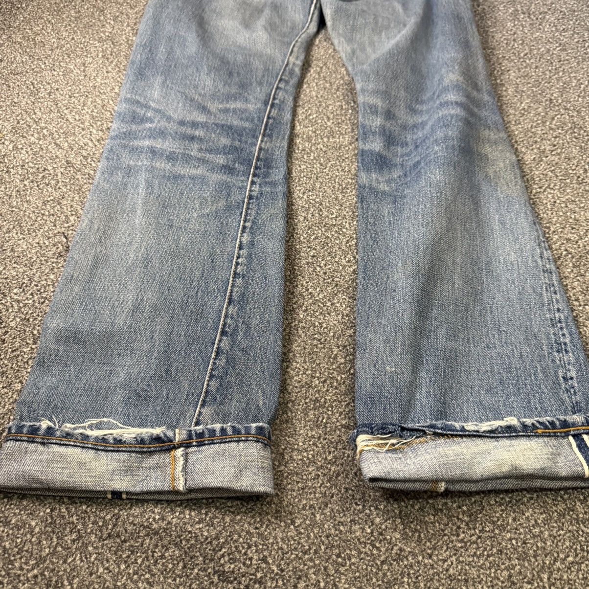 Levi's Vintage Clothing Levis E Selvedge 501 USA Distressed Aging Wash Denim W30 Size US 30 / EU 46 - 9 Thumbnail