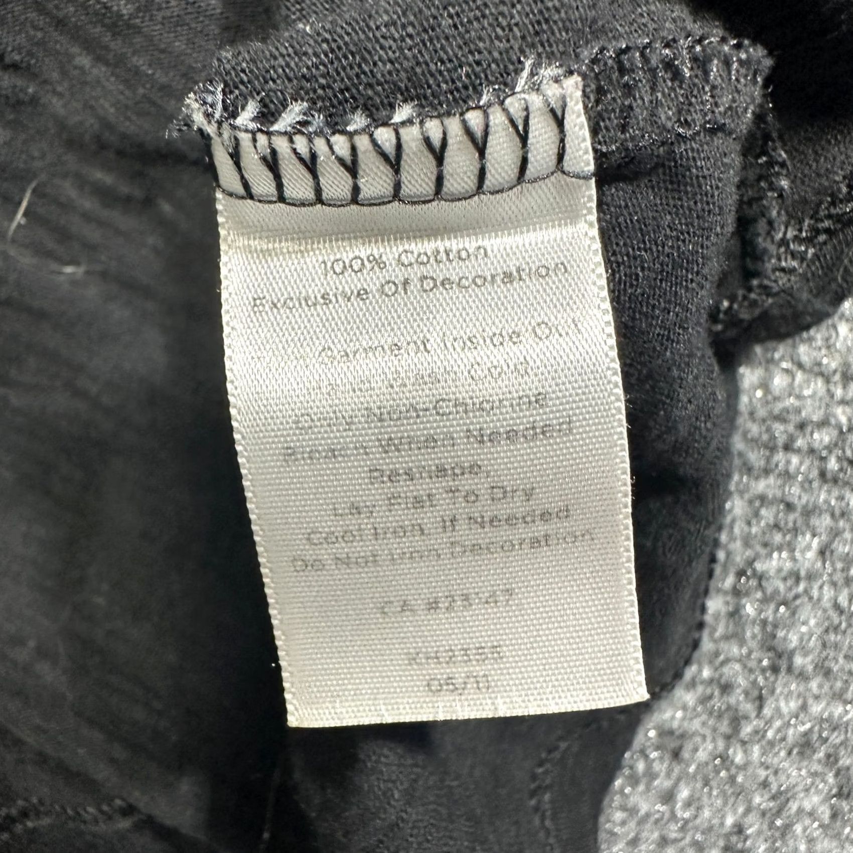Talbots Talbots Womens Small Black Cotton Knit 3/4 Sleeve Sequin Neck Pullover Tee Size S / US 4 / IT 40 - 6 Thumbnail