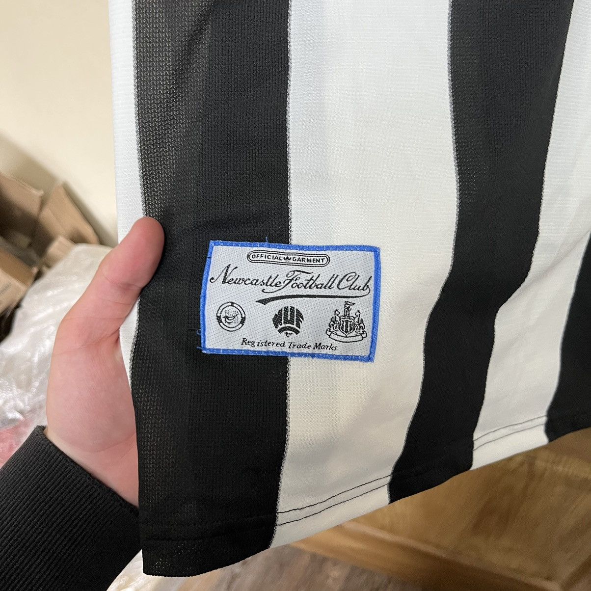 Adidas Vintage Newcastle Adidas Jersey 90s Size US XL / EU 56 / 4 - 4 Thumbnail
