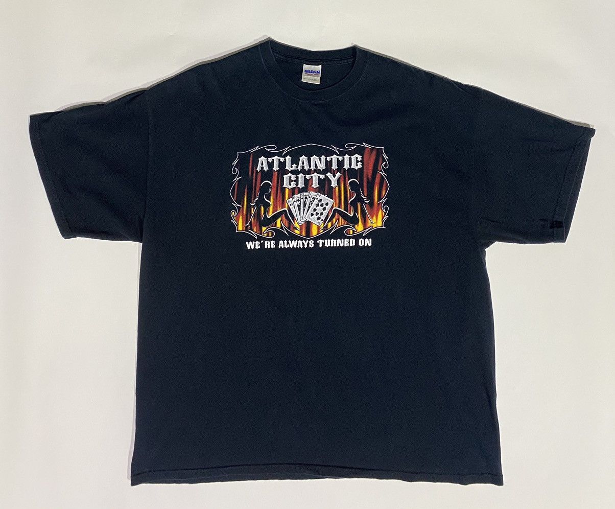 Vintage Atlantic City “We’re always turned on” Tourist tee (sz XXL) Size US XXL / EU 58 / 5 - 3 Thumbnail
