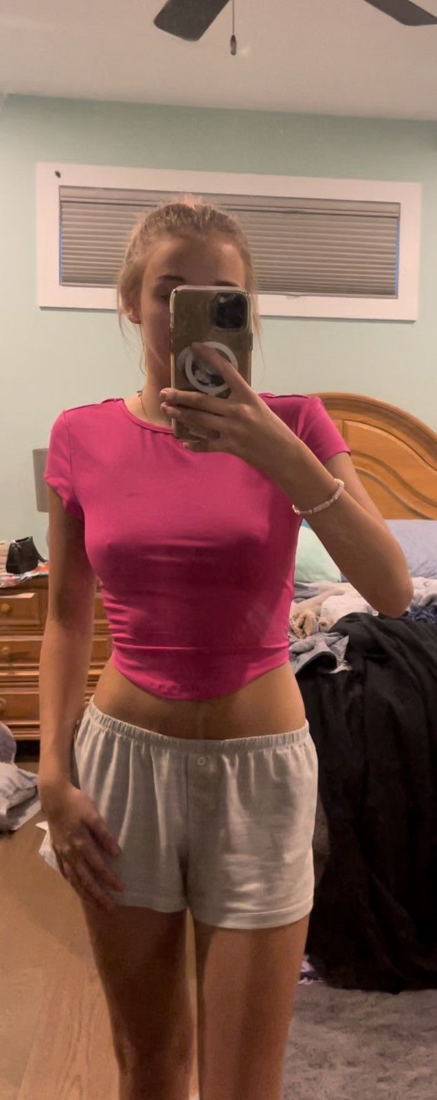 IDK Pink backless crop top Size S / US 4 / IT 40 - 3 Thumbnail