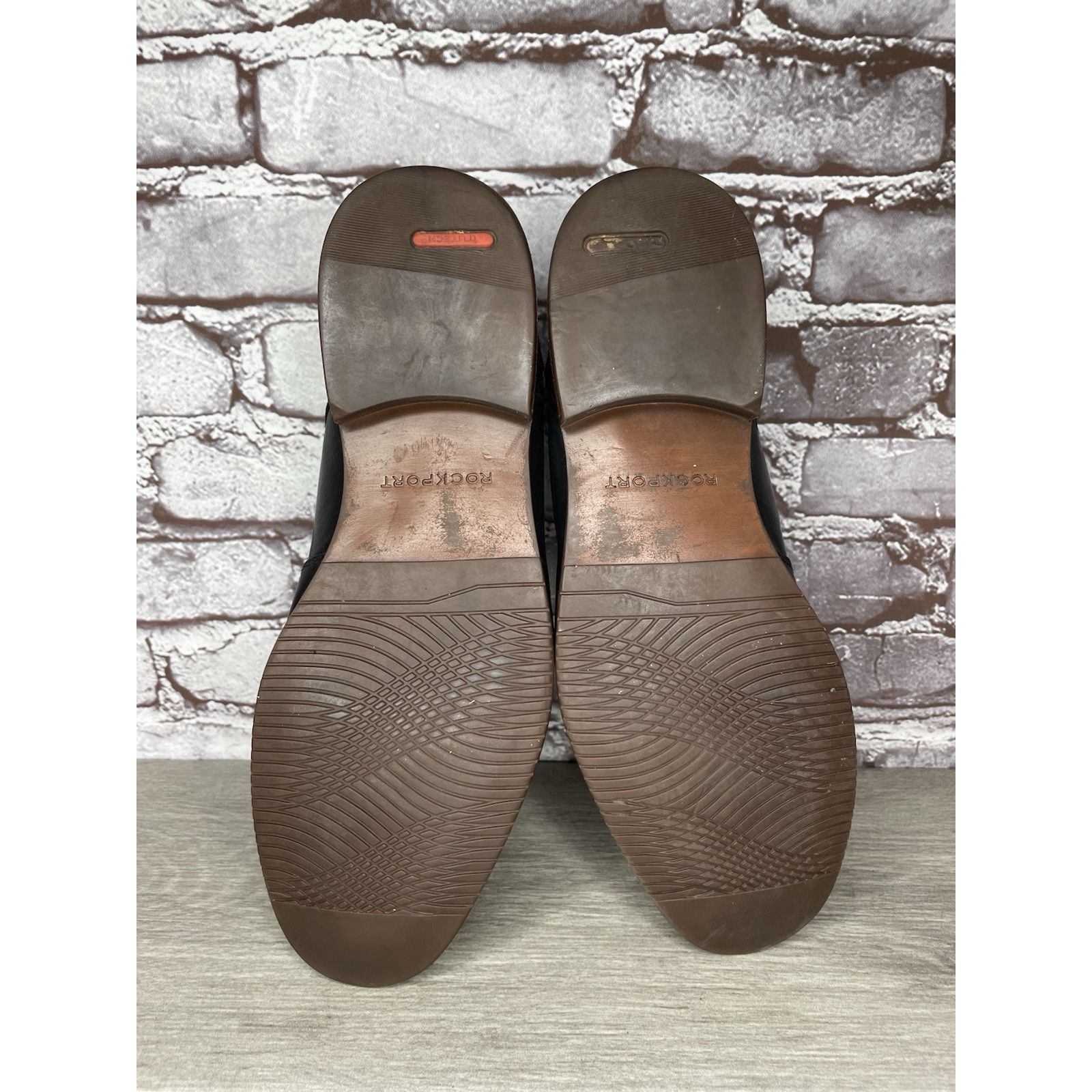Rockport Rockport Trutech Black Leather Oxfords Brown Casual Shoes Me Size US 10 / EU 43 - 6 Thumbnail