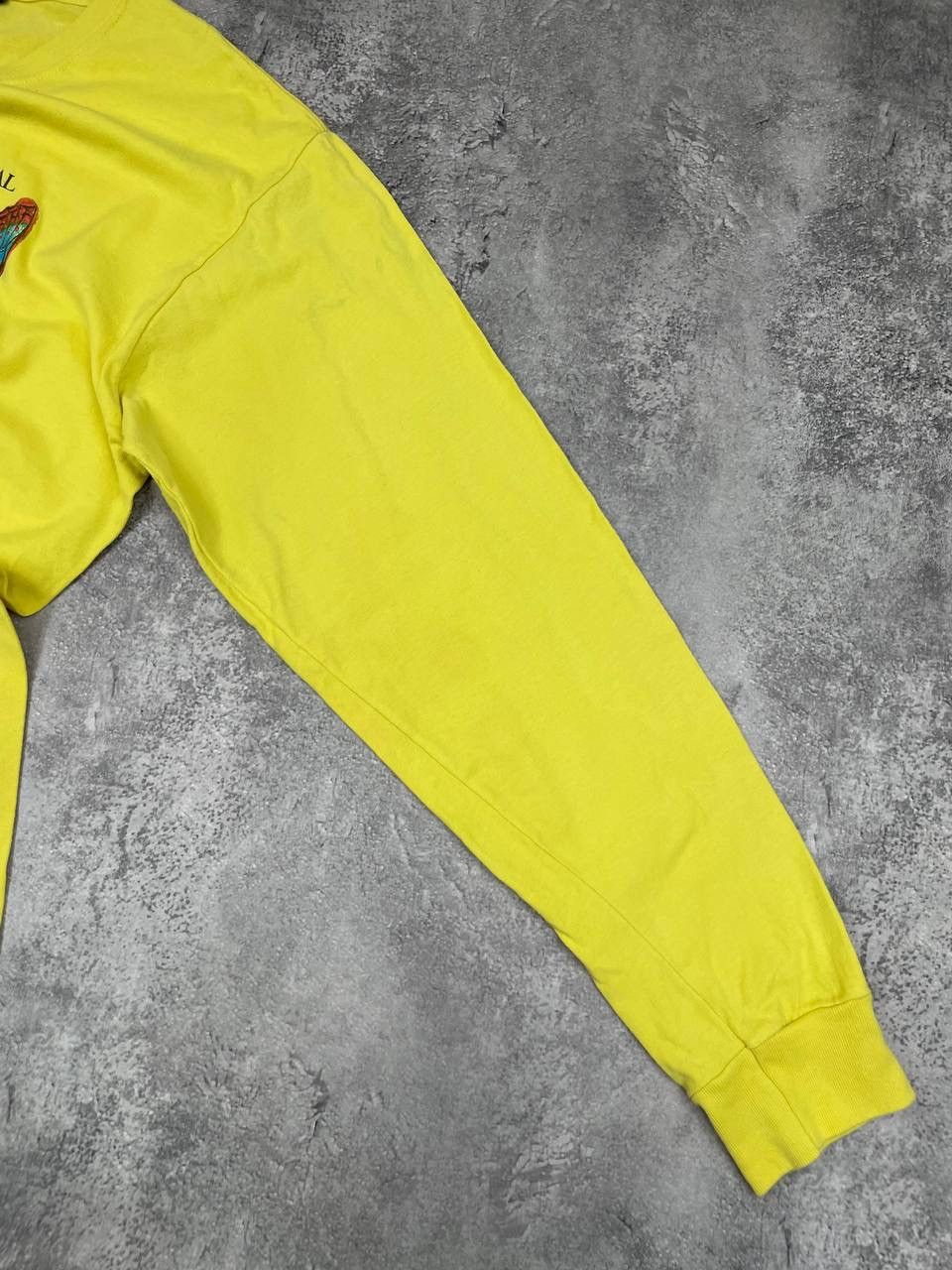 Stussy Stussy Men Cotton Long Sleeve T Shirt Yellow Streetwear Size US L / EU 52-54 / 3 - 4 Thumbnail