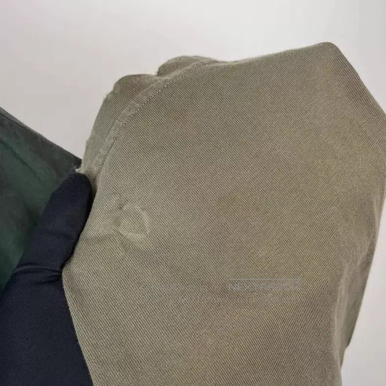 Balenciaga Balenciaga Green pieced chest pocket patchwork long-sleeve Size US M / EU 48-50 / 2 - 6 Thumbnail