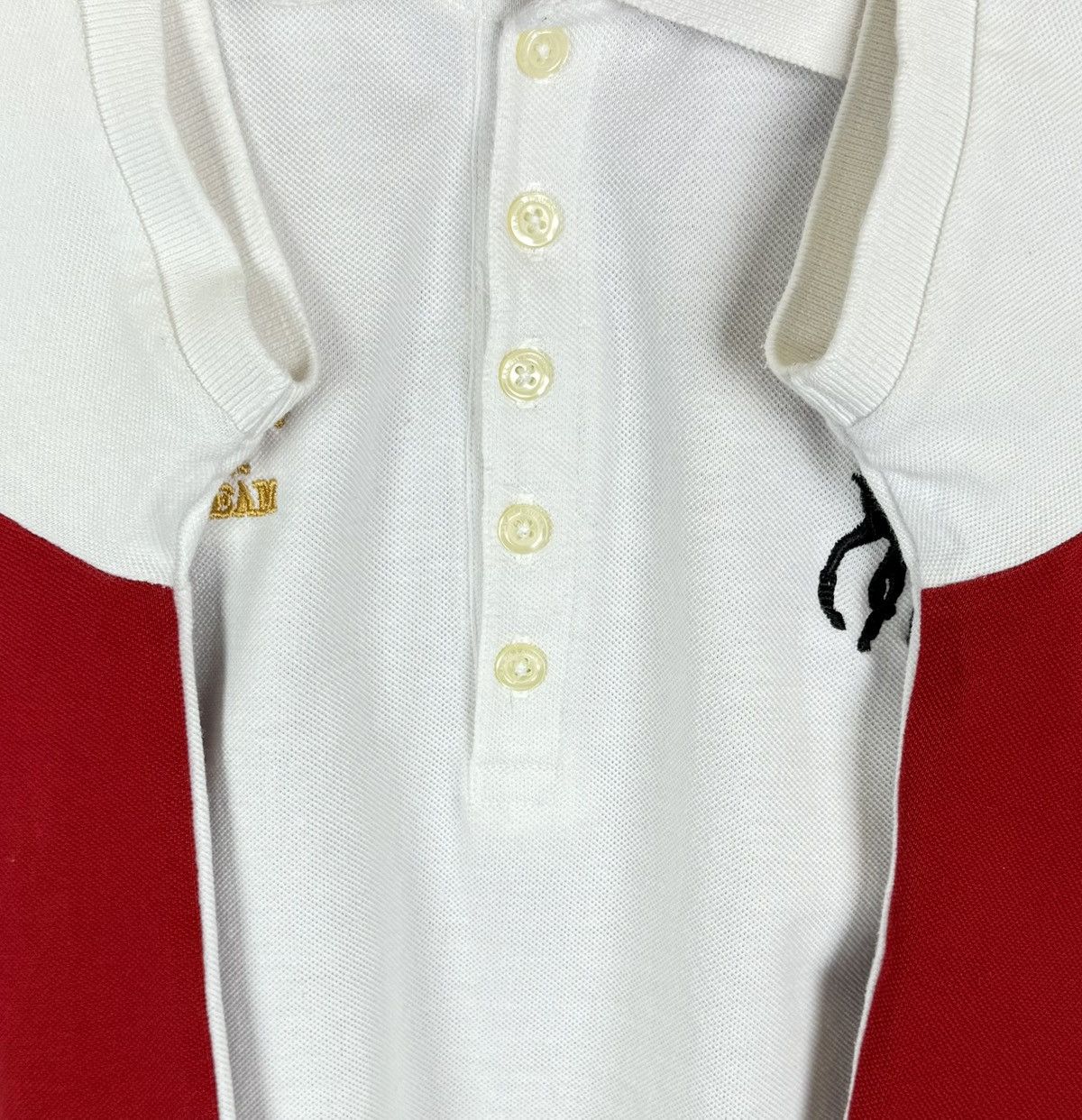 Ralph Lauren Ralph Lauren Mercer RL Polo Team Short Sleeve Shirt Red Top Size L / US 10 / IT 46 - 3 Thumbnail