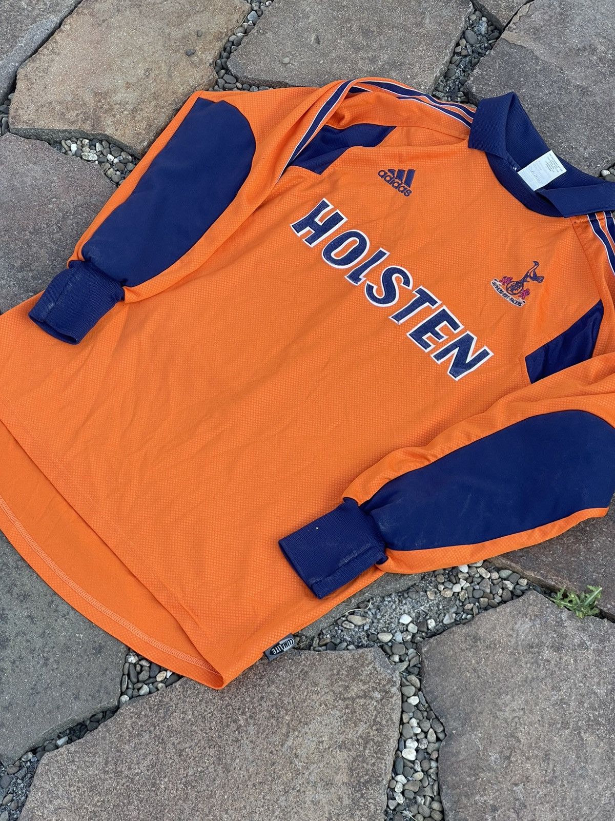 Adidas 2000 Adidas Tottenham Vintage goalkeeper Longsleeve jersey Size US S / EU 44-46 / 1 - 6 Thumbnail