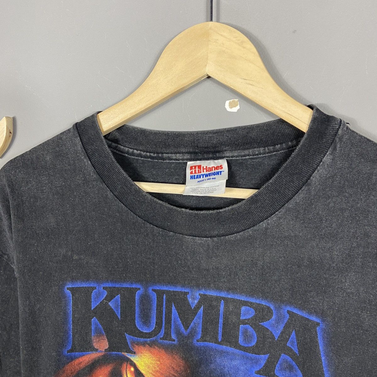 Vintage 1994 Kumba Roller Coaster Busch Gardens Vintage T-Shirt Size US L / EU 52-54 / 3 - 3 Thumbnail
