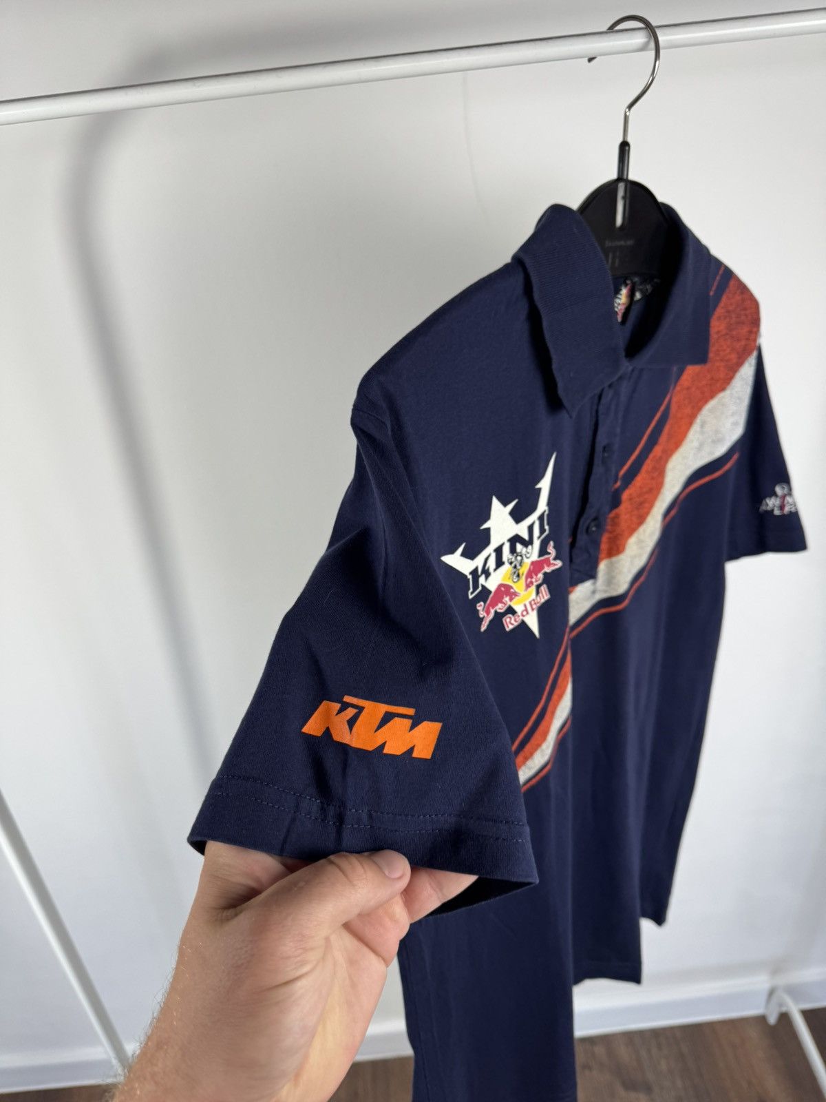 Red Bull Vintage KINI Red Bull KTM Racing Polo Shirt Motocross Biker Size US S / EU 44-46 / 1 - 7 Thumbnail
