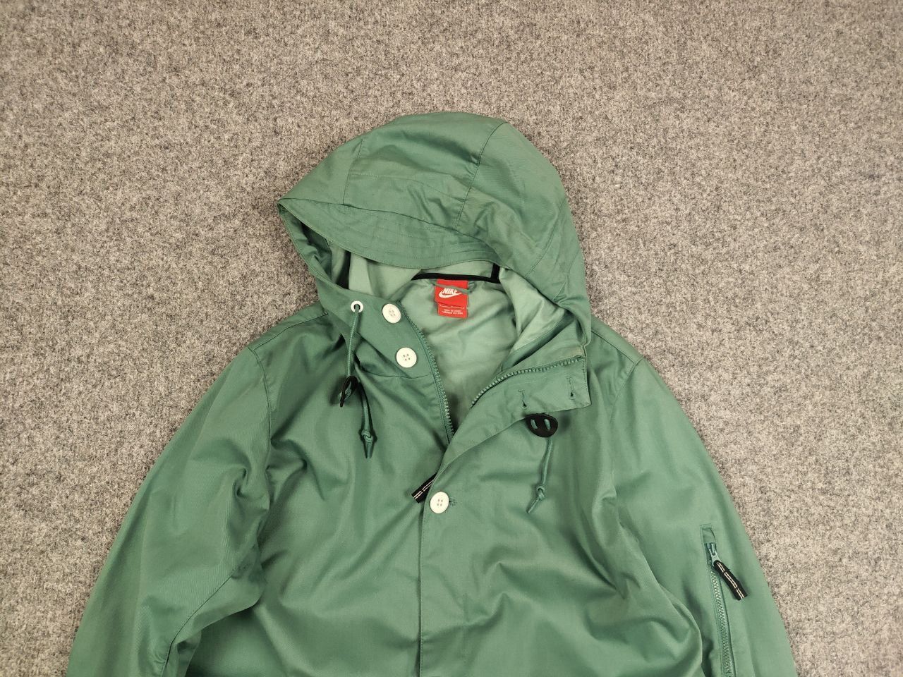 Nike Nike tech gf saturday turquoise Zip Hoodie Canvas Jacket Size US S / EU 44-46 / 1 - 8 Thumbnail