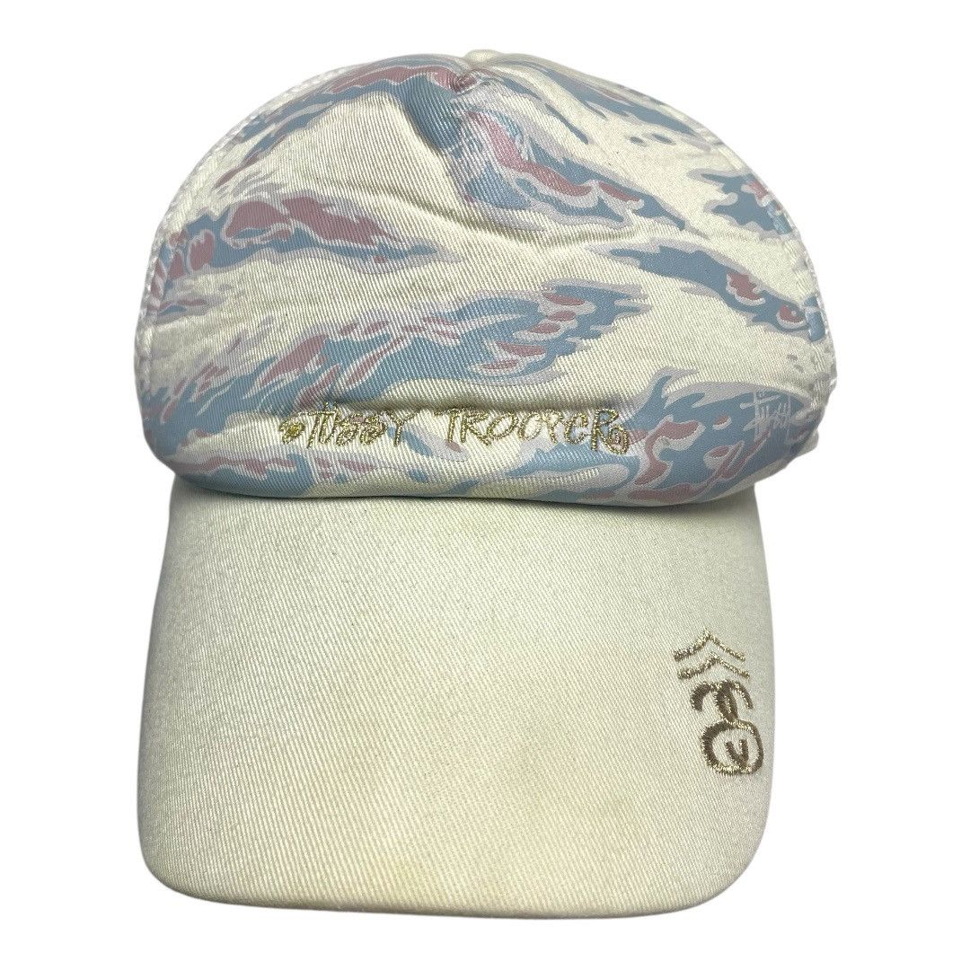 Other Vintage Stussy Trooper Cap Camo Print Size ONE SIZE - 1 Thumbnail