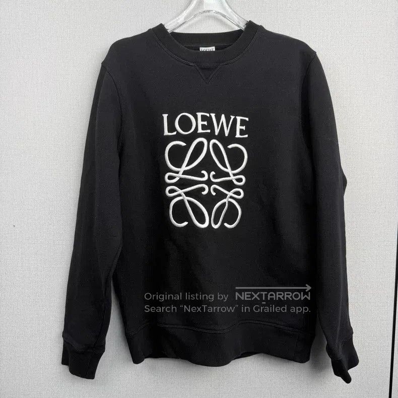 Loewe Loewe Embroidered Logo Sweatshirt Size M / US 6-8 / IT 42-44 - 1 Thumbnail