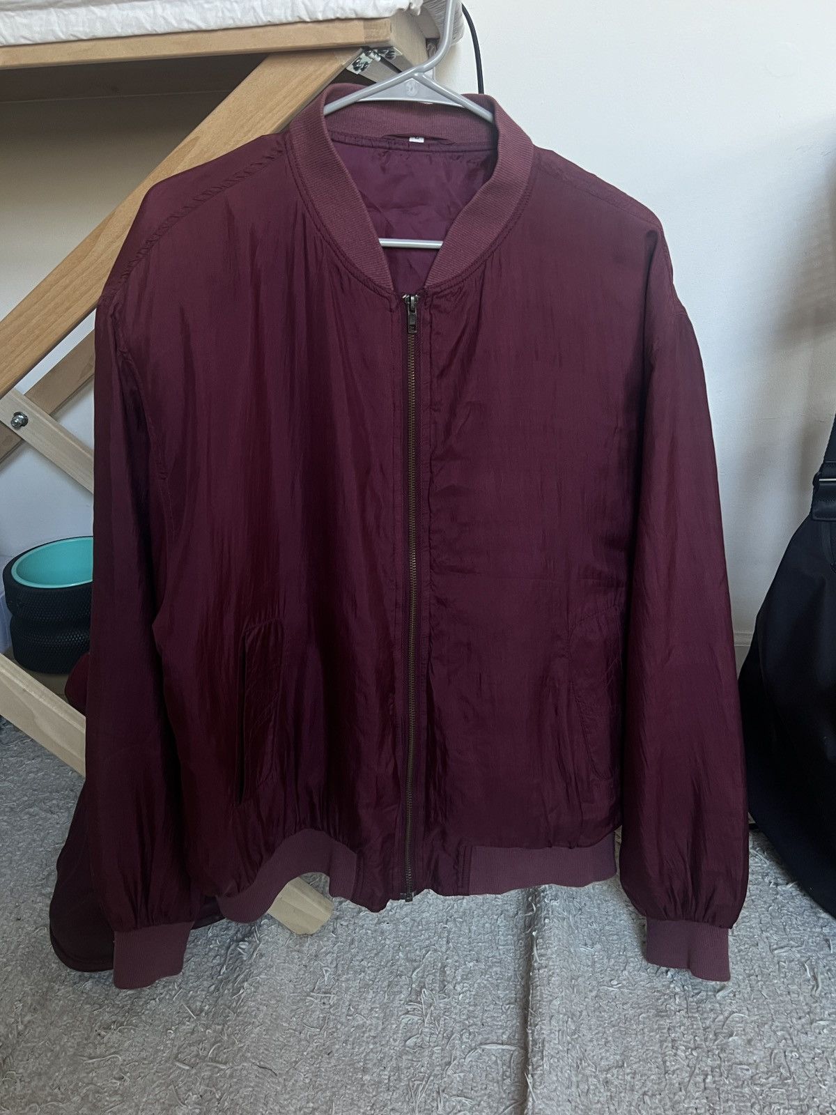 Vintage Vintage 70s-80s 100% SILK West Germany Bomber sz L Size US L / EU 52-54 / 3 - 1 Thumbnail