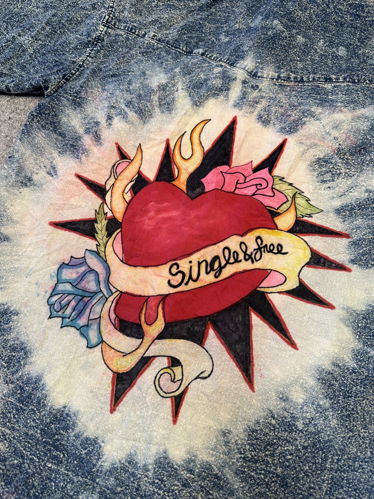 Levi's × Vintage Vintage Levi’s Denim Button Up Shirt 50s Western Wear USA XL Size US XL / EU 56 / 4 - 11 Thumbnail