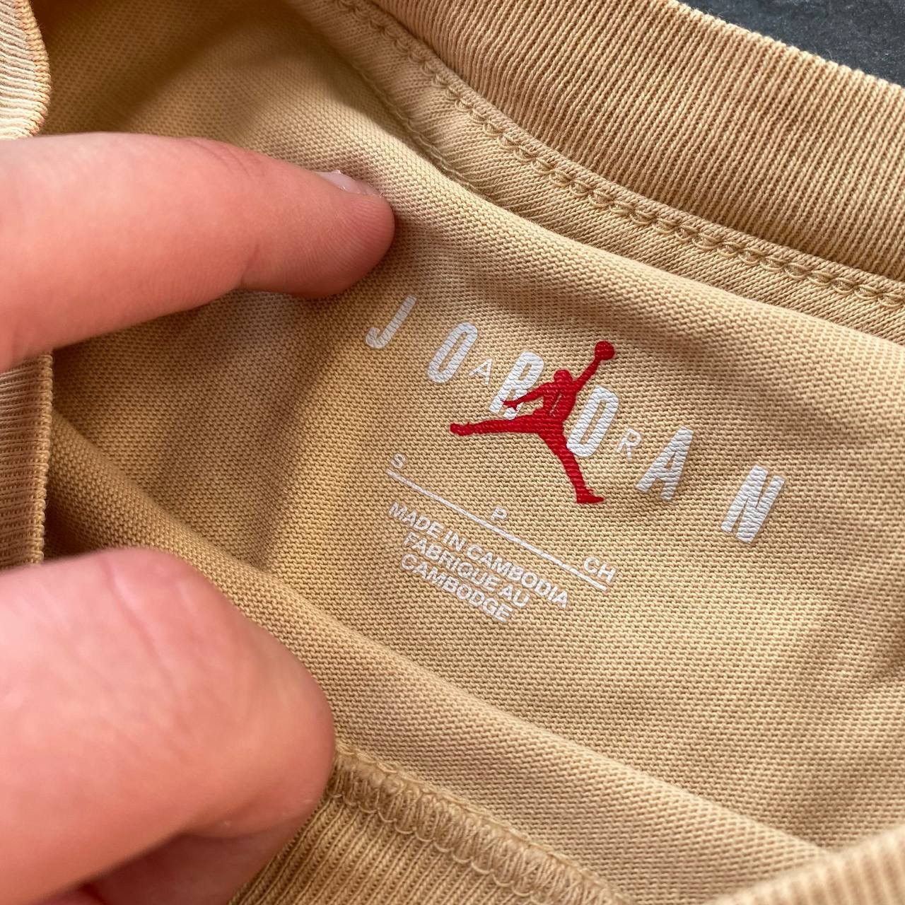 Jordan Brand × Vintage Rare big logo Jordan Nike tee shirt Size US S / EU 44-46 / 1 - 7 Thumbnail