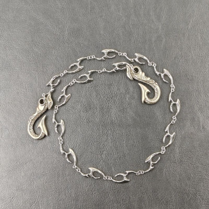 Vintage Flame Copper Jeans Wallet Chains Vintage Vibe Size 30 - 8 Thumbnail