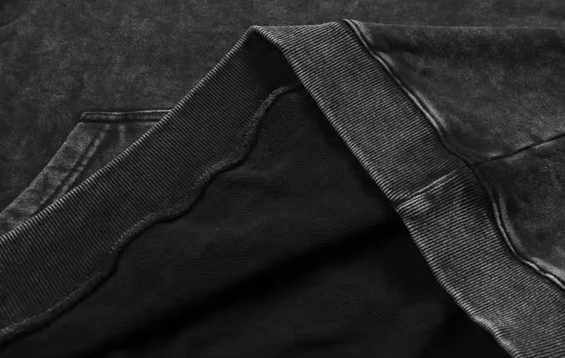 Japanese Brand Vintage Gothic Y2K Thorns Wing Print Washed Hoodies Size US L / EU 52-54 / 3 - 4 Thumbnail