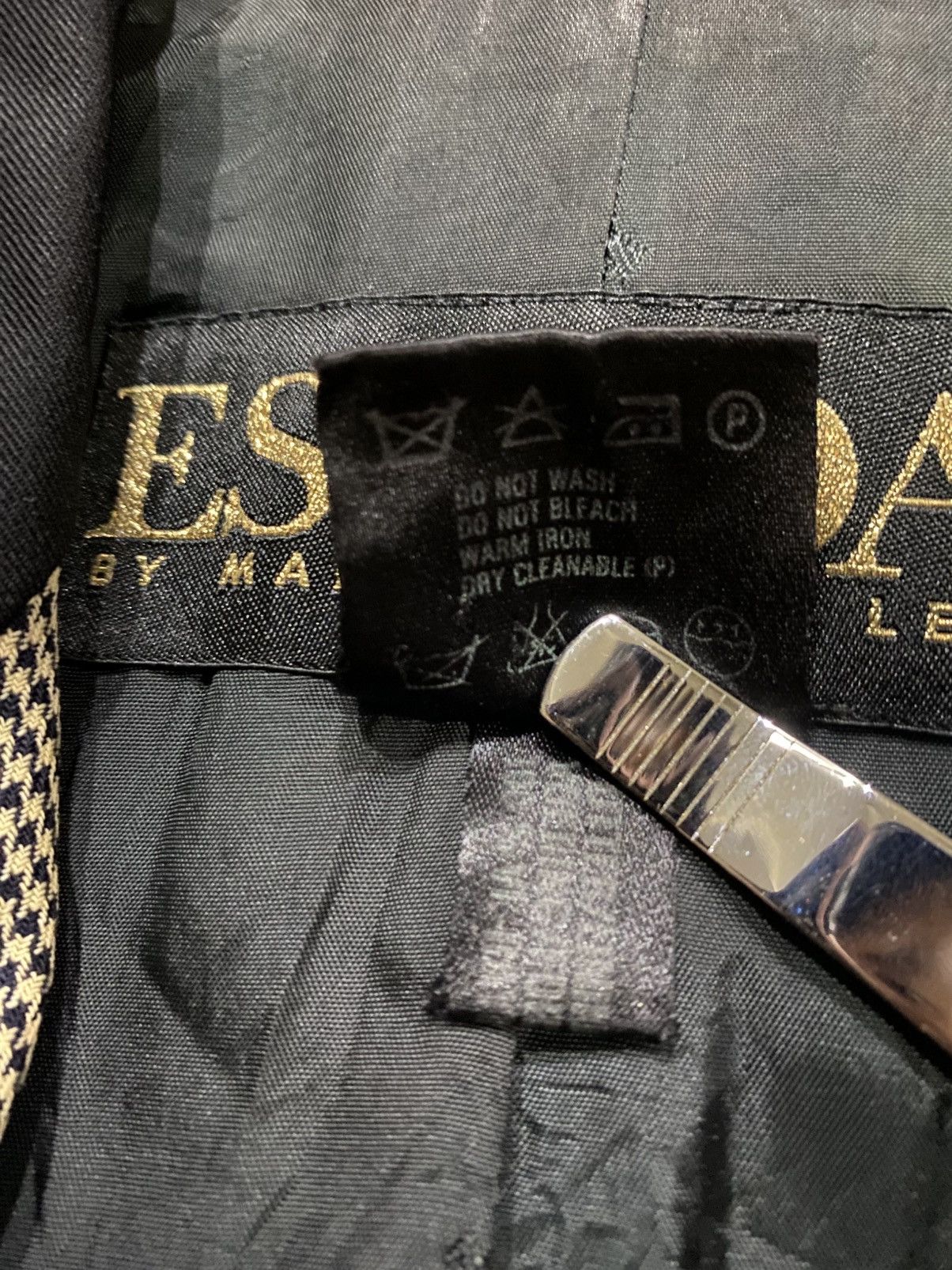 Escada Escada Houndstooth Patterned Lapels And Pocket Flaps Blazer Size XXS / US 00 / IT 34 - 9 Thumbnail