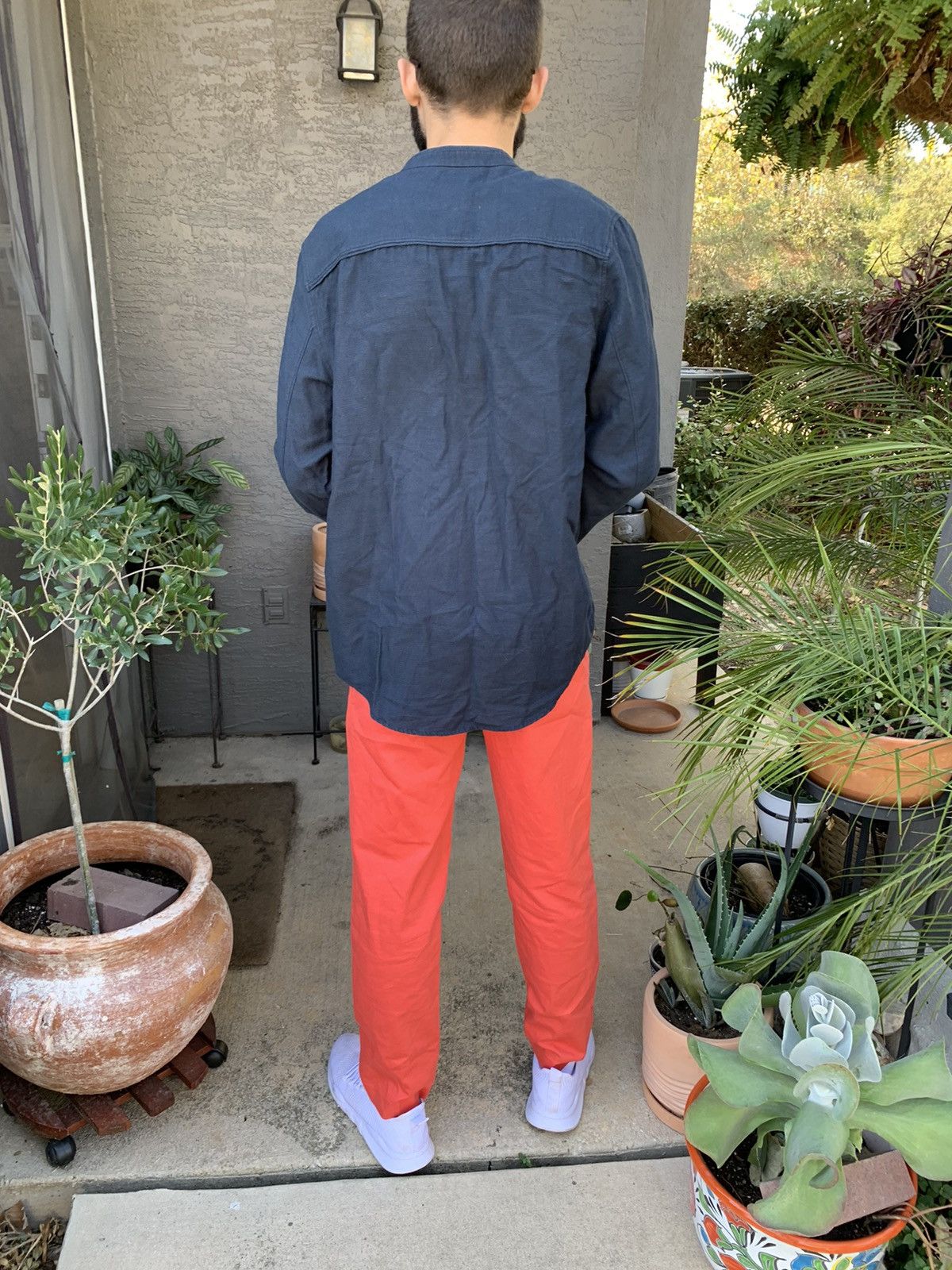 ByTheR Flat Front Trousers Size US 34 / EU 50 - 4 Thumbnail