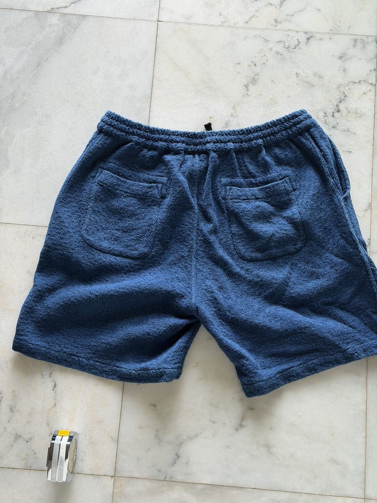 3sixteen 3sixteen - Drawstring Short Blue Overdye Jacquard XXL Rare Size US 36 / EU 52 - 3 Thumbnail