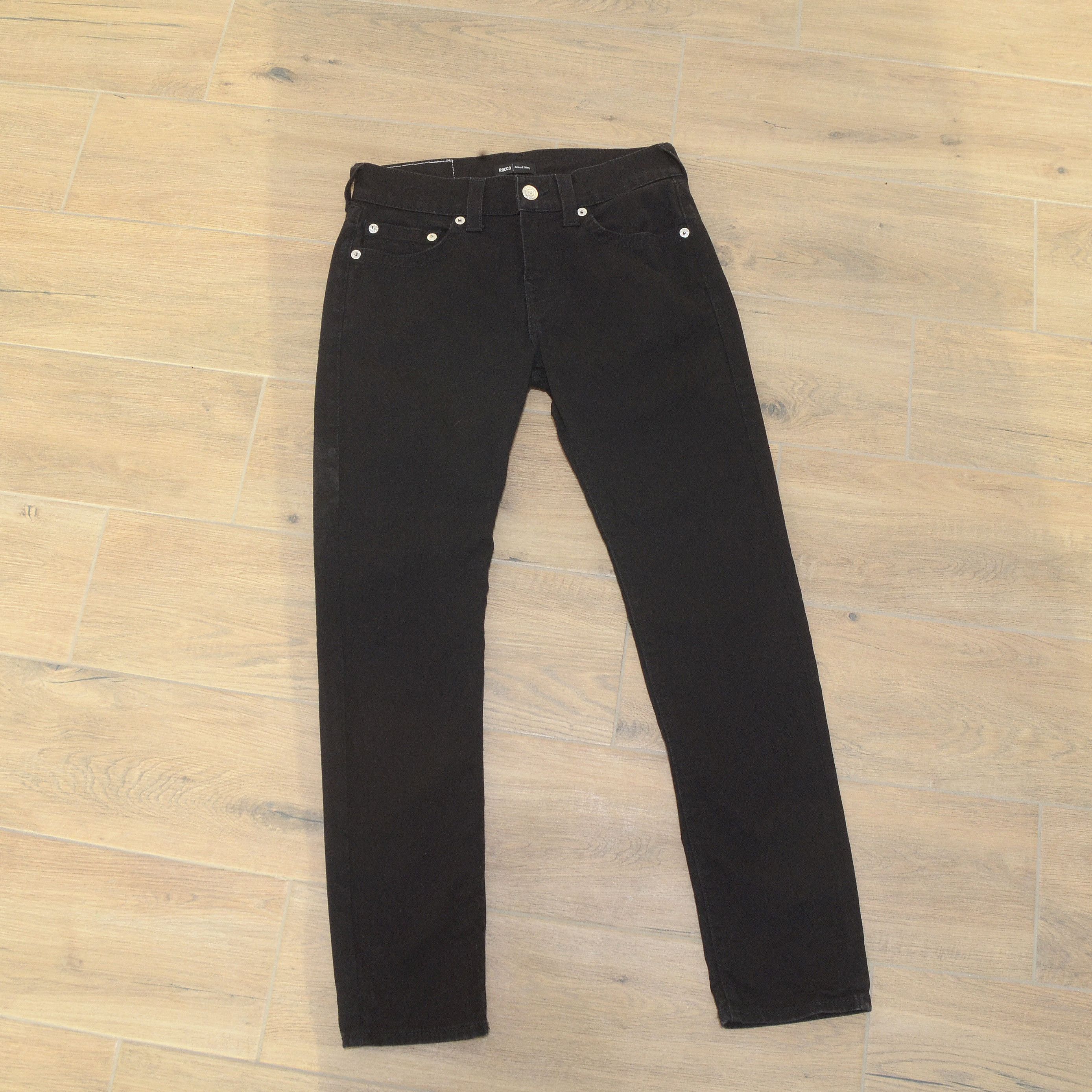 True Religion True Religion Rocco Relaxed Skinny jeans y2k black denim Size US 30 / EU 46 - 2 Thumbnail