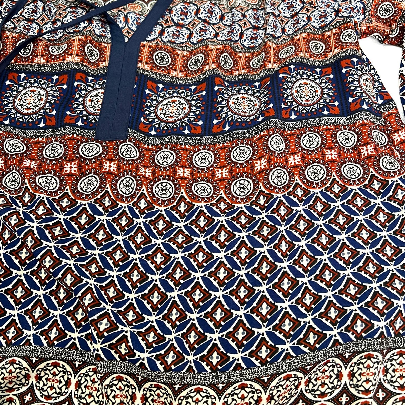 Other Wilcox Tie Neck Blouse - Stitch Fix 3/4 Sleeve Boho Top Size S / US 4 / IT 40 - 11 Thumbnail