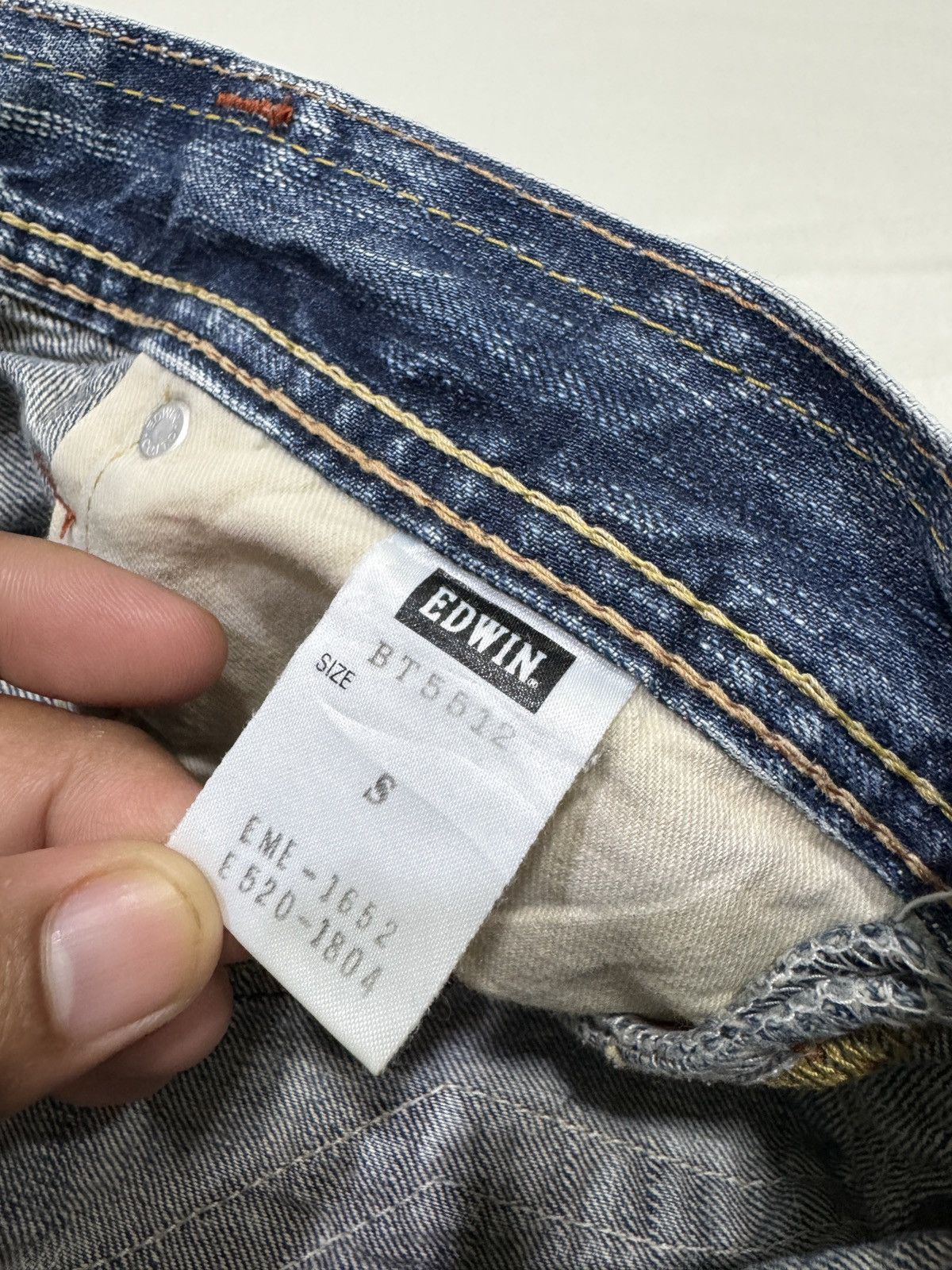 Edwin Japanese Brand X Edwin spiral flare jeans Size US 30 / EU 46 - 17 Thumbnail