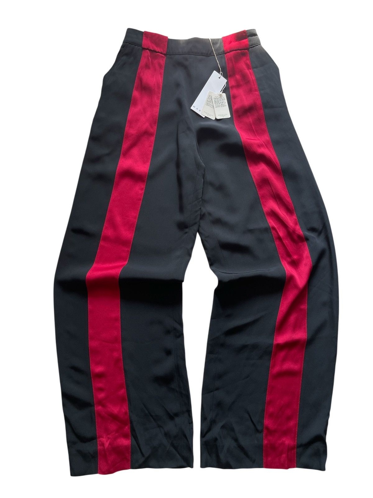Marni Deathstock SS19 Marni Red Stripe Trousers Pants Size 30" / US 8 / IT 44 - 3 Thumbnail