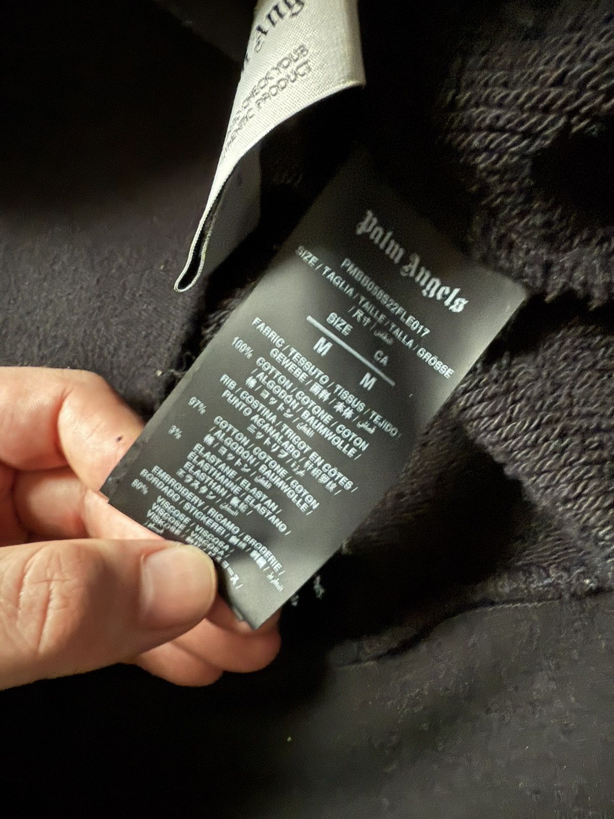 Palm Angels Palm Angels Broken Palm Hoodie Black Size US M / EU 48-50 / 2 - 5 Thumbnail