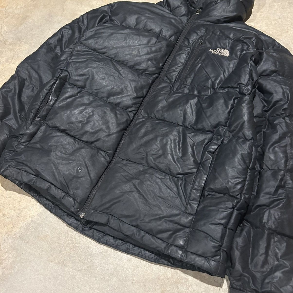 The North Face × Vintage The North Face Hooded Down Fill 700 Nuptse Puffer Jacket Size US M / EU 48-50 / 2 - 3 Thumbnail
