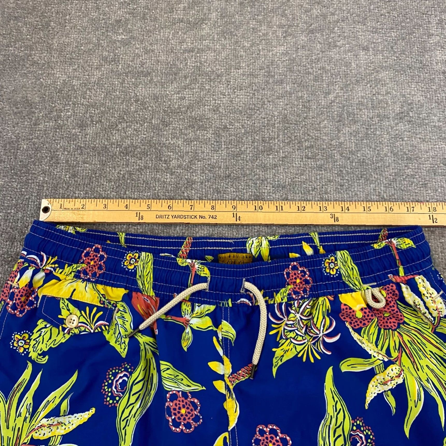 Polo Ralph Lauren Polo Ralph Lauren Swim Trunks Men LT Large Tall Blue Floral Lined 7.5 Board Surf Size US L / EU 52-54 / 3 - 7 Thumbnail