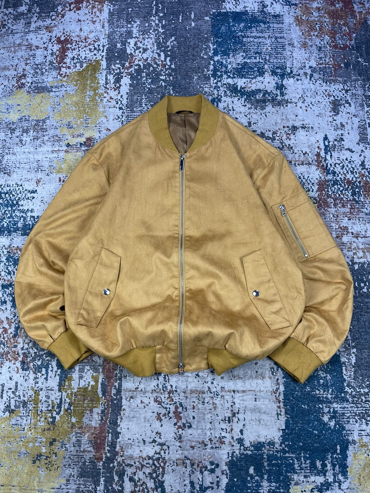 Comme Ca Ism Comme Ca Men Suede Bomber Jackets Size US M / EU 48-50 / 2 - 1 Thumbnail