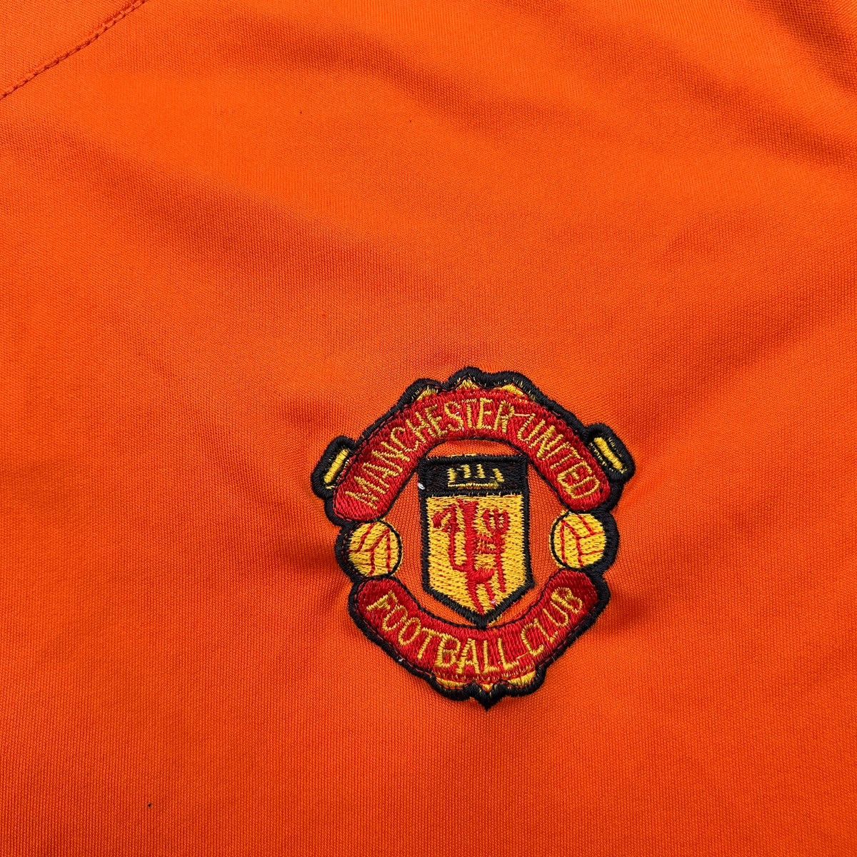 Nike Vintage Nike Manchester United Orange 🍊 Size US XS / EU 42 / 0 - 6 Thumbnail