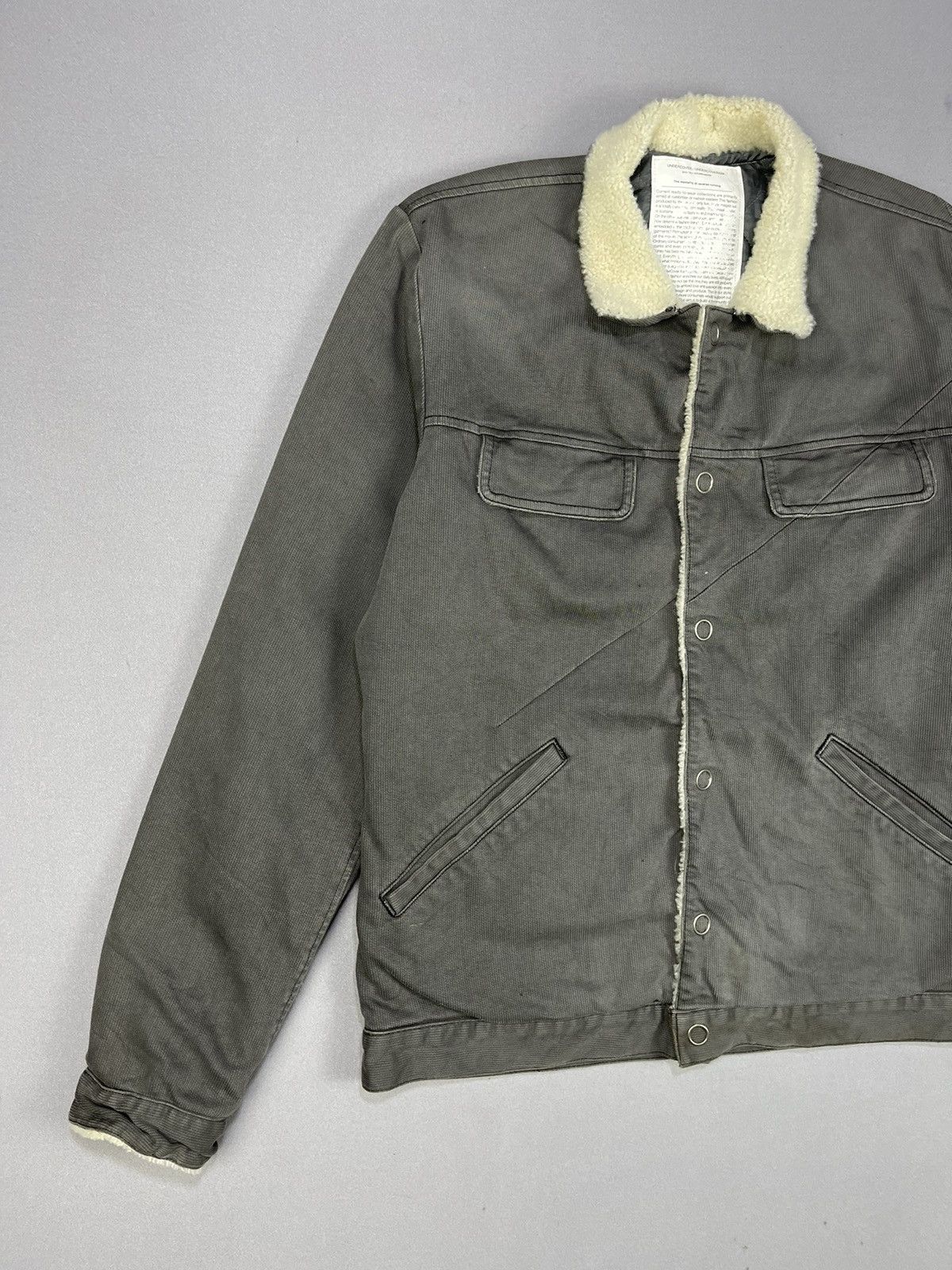 Undercover Hype UNDERCOVER AW 2010/2011 Quilted Corduroy Jacket Size US S / EU 44-46 / 1 - 4 Thumbnail