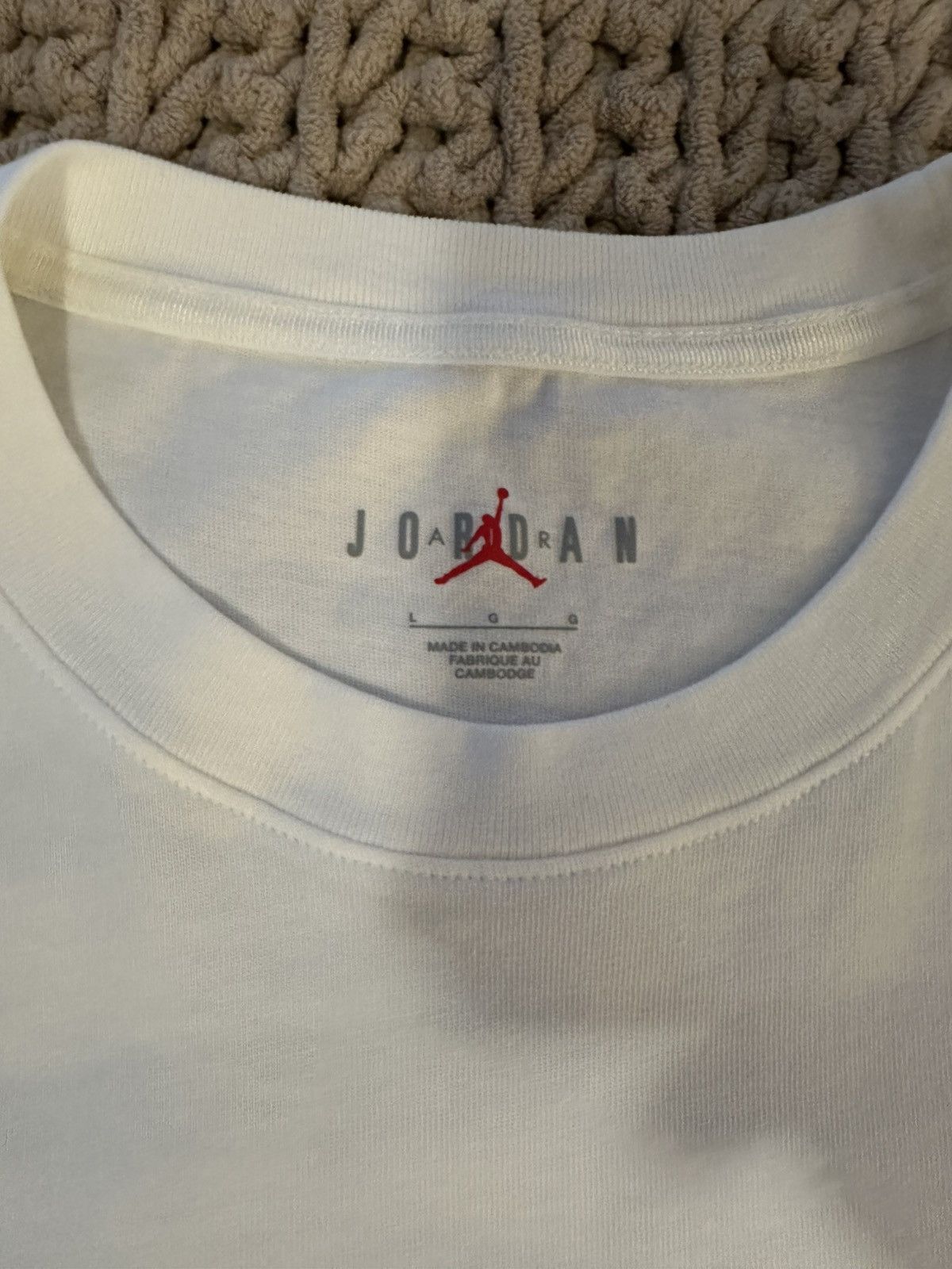 Travis Scott Travis Scott x Jordan Tee Size US L / EU 52-54 / 3 - 5 Thumbnail