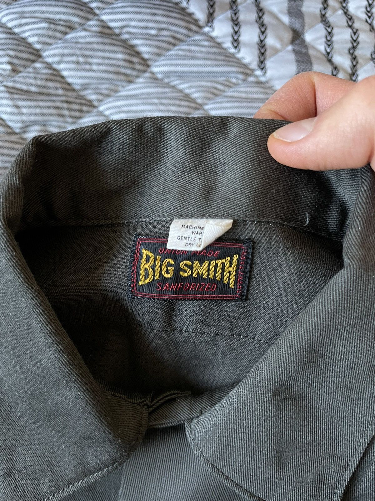 Vintage Vintage 60s Big Smith Sanforized Button Up Size US M / EU 48-50 / 2 - 6 Thumbnail