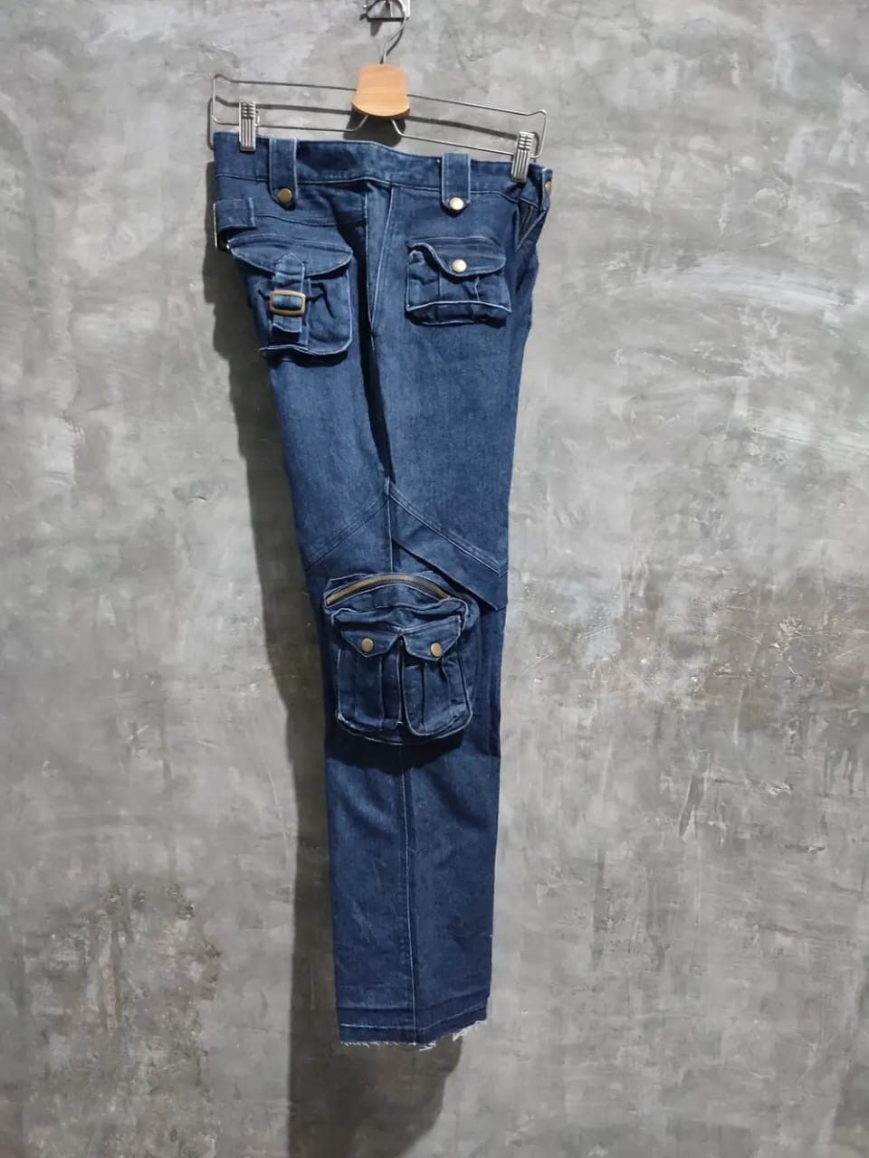 Japanese Brand Dalin Multipocket 3D Pocket Cargo Pants release hem Size 30" / US 8 / IT 44 - 10 Thumbnail